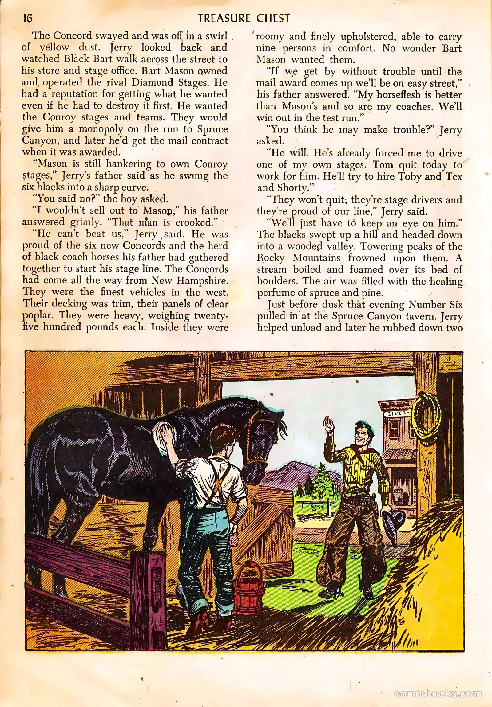 Treasure Chest of Fun and Fact v4 #3 (1948) — page 16