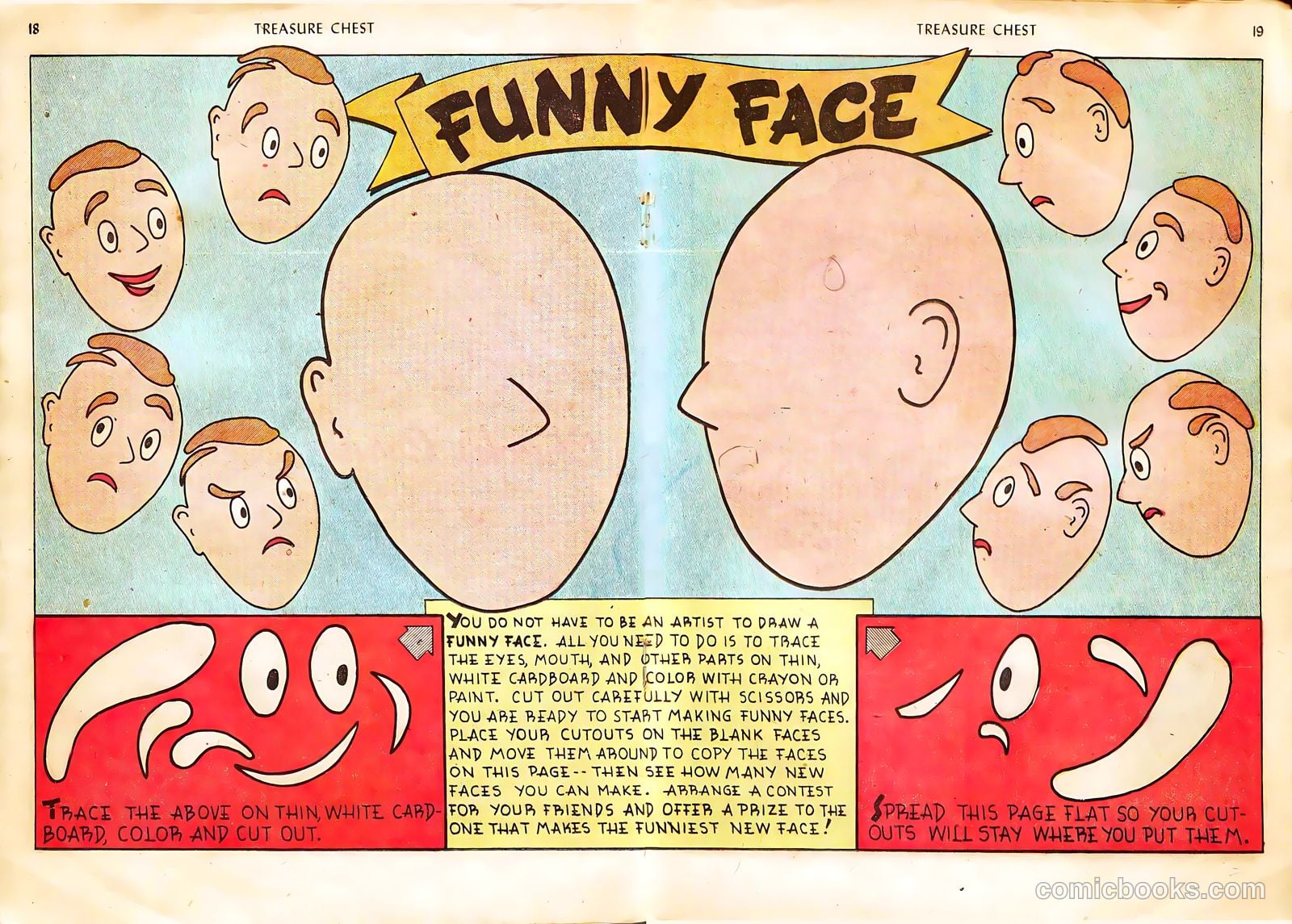 Treasure Chest of Fun and Fact v4 #3 (1948) — page 18