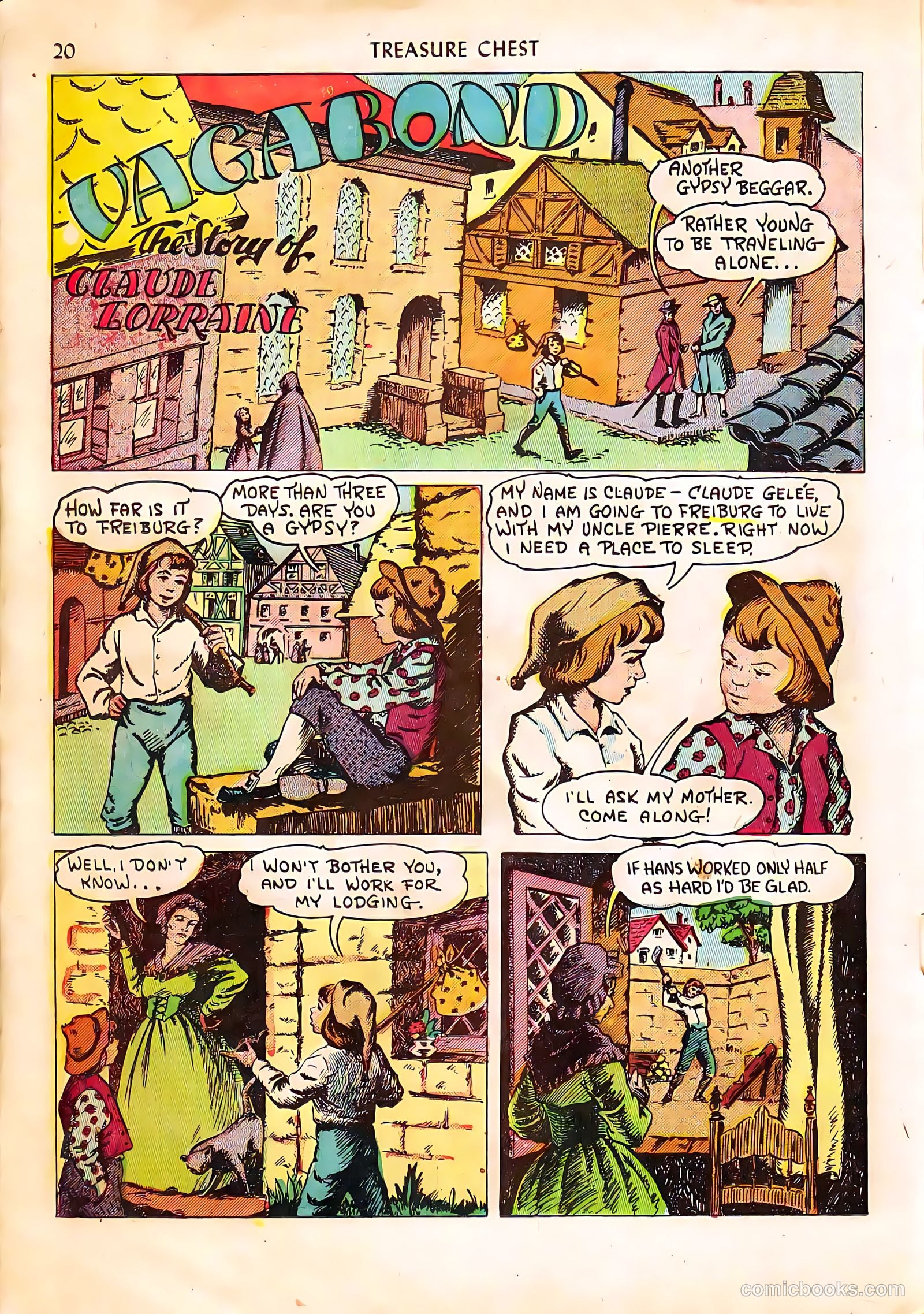 Treasure Chest of Fun and Fact v4 #3 (1948) — page 21