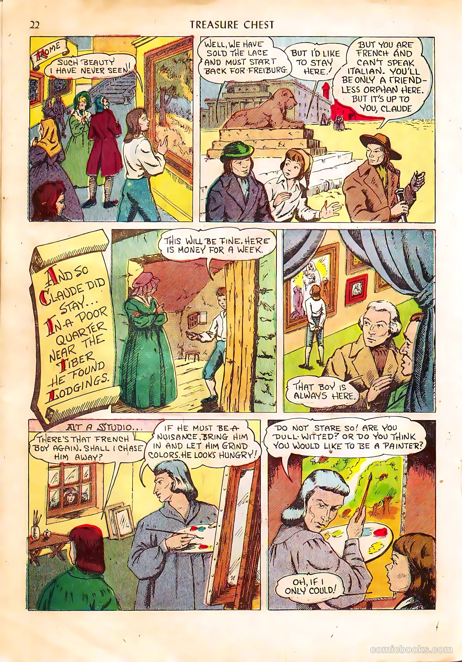 Treasure Chest of Fun and Fact v4 #3 (1948) — page 23