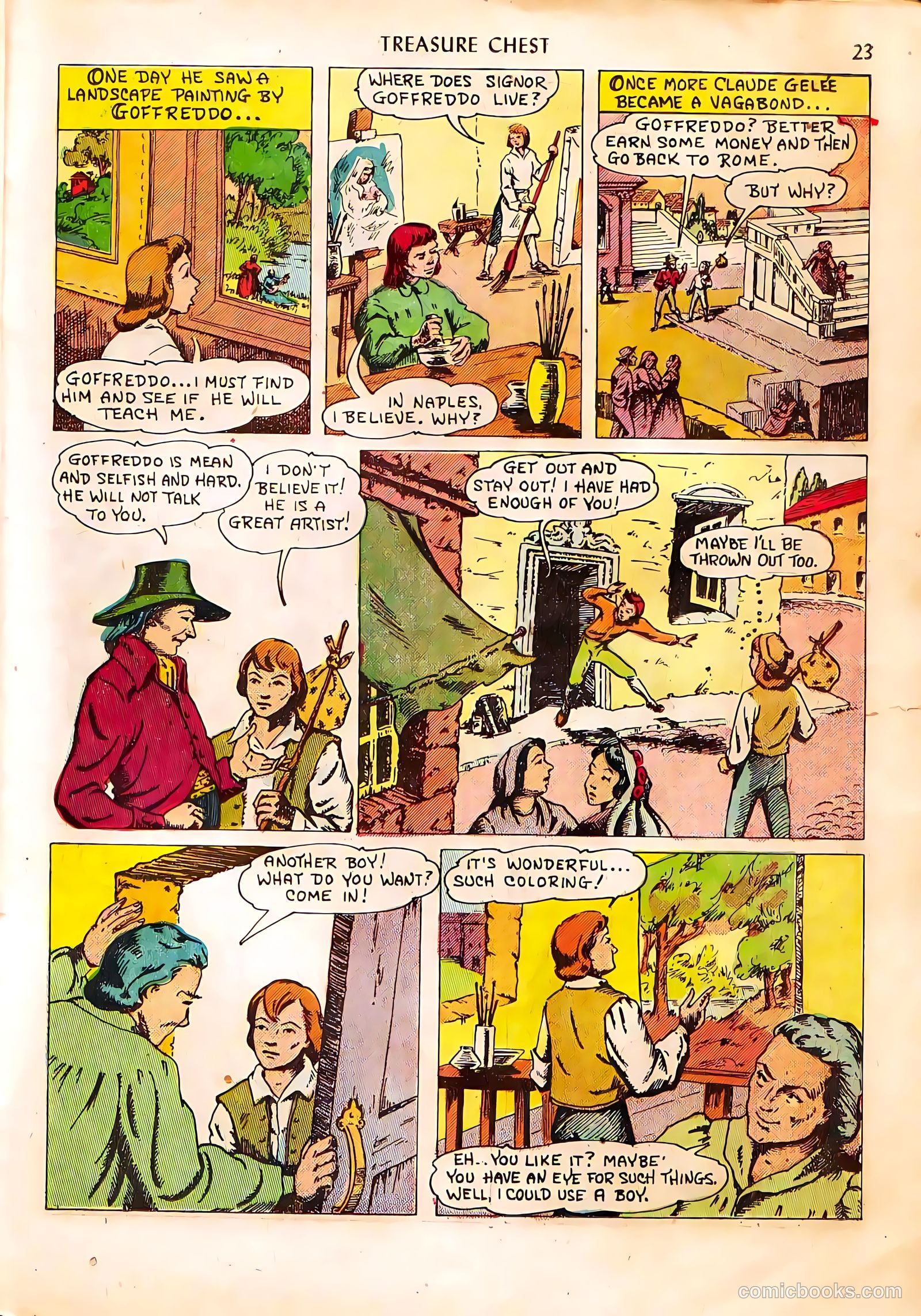 Treasure Chest of Fun and Fact v4 #3 (1948) — page 24