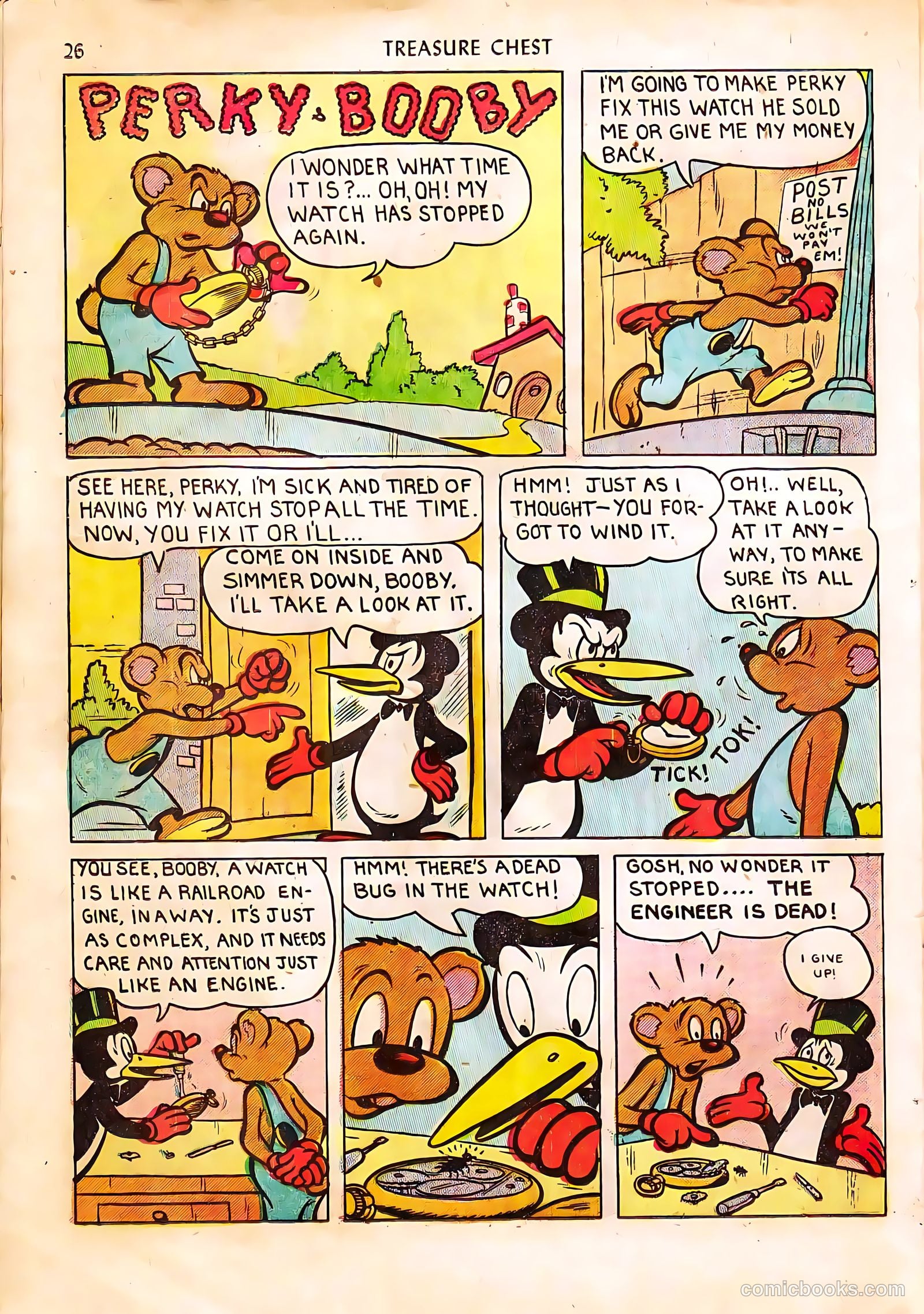 Treasure Chest of Fun and Fact v4 #3 (1948) — page 27