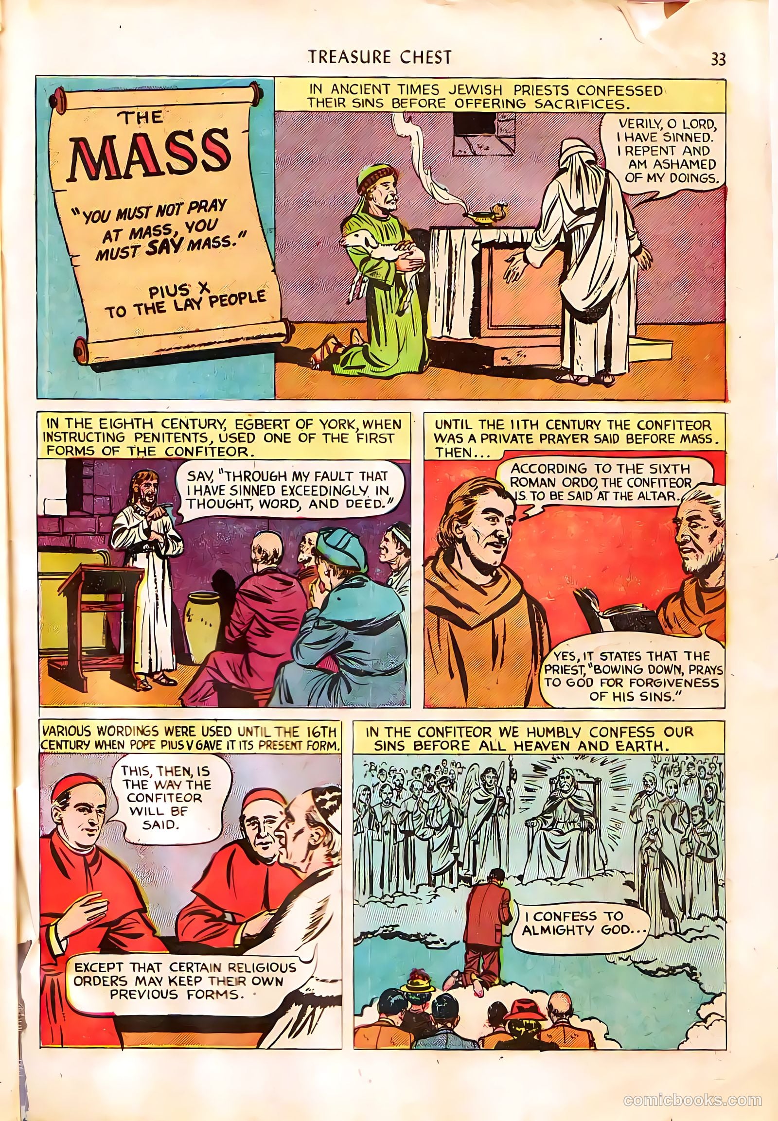 Treasure Chest of Fun and Fact v4 #3 (1948) — page 34