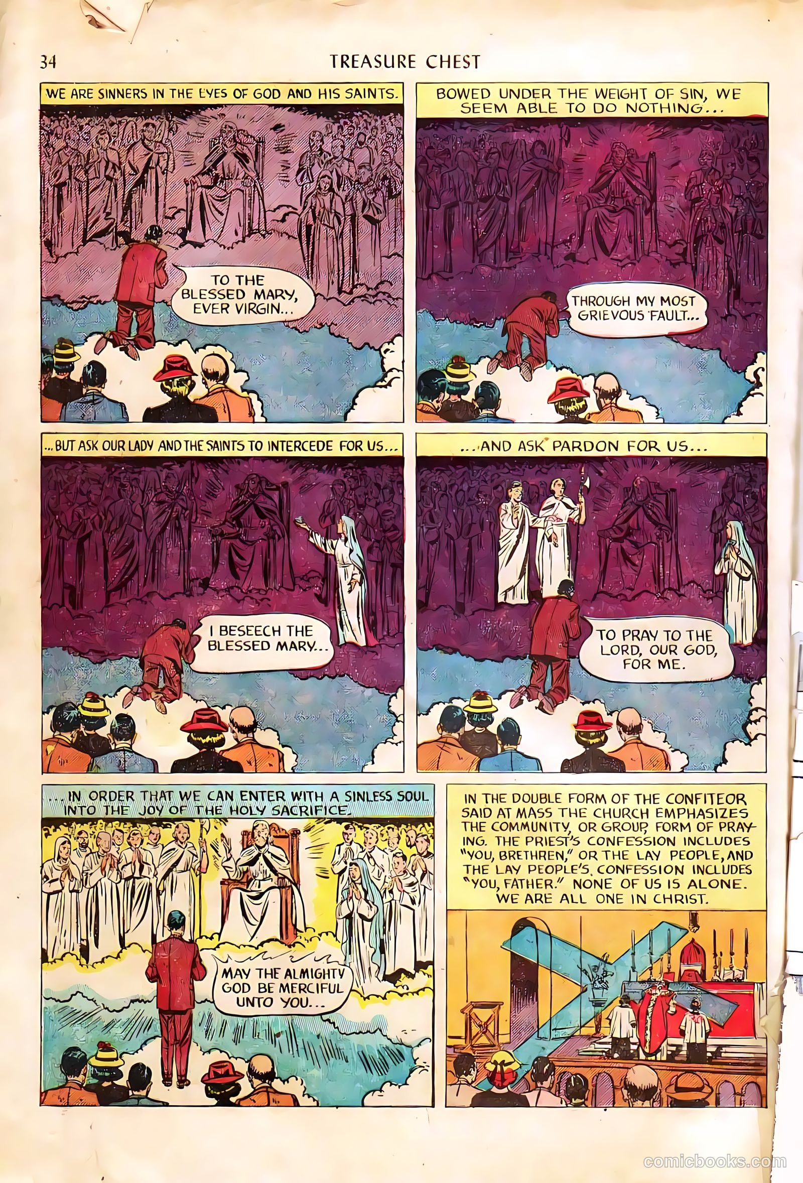 Treasure Chest of Fun and Fact v4 #3 (1948) — page 35