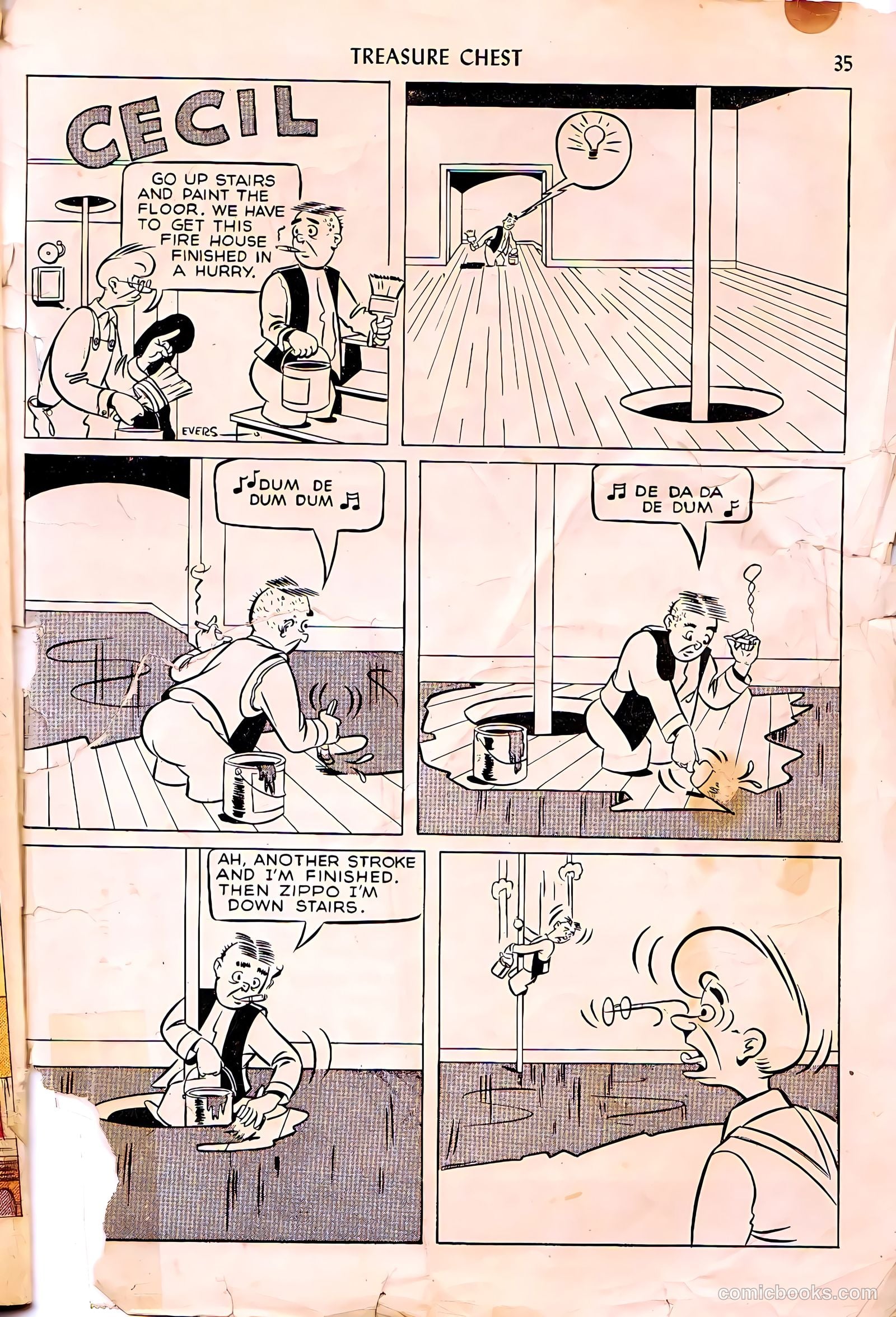 Treasure Chest of Fun and Fact v4 #3 (1948) — page 36