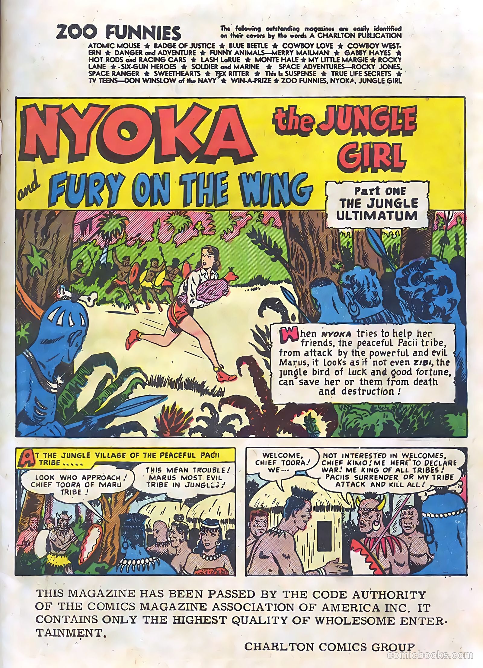 Zoo Funnies v2 #12 (1956) — page 3