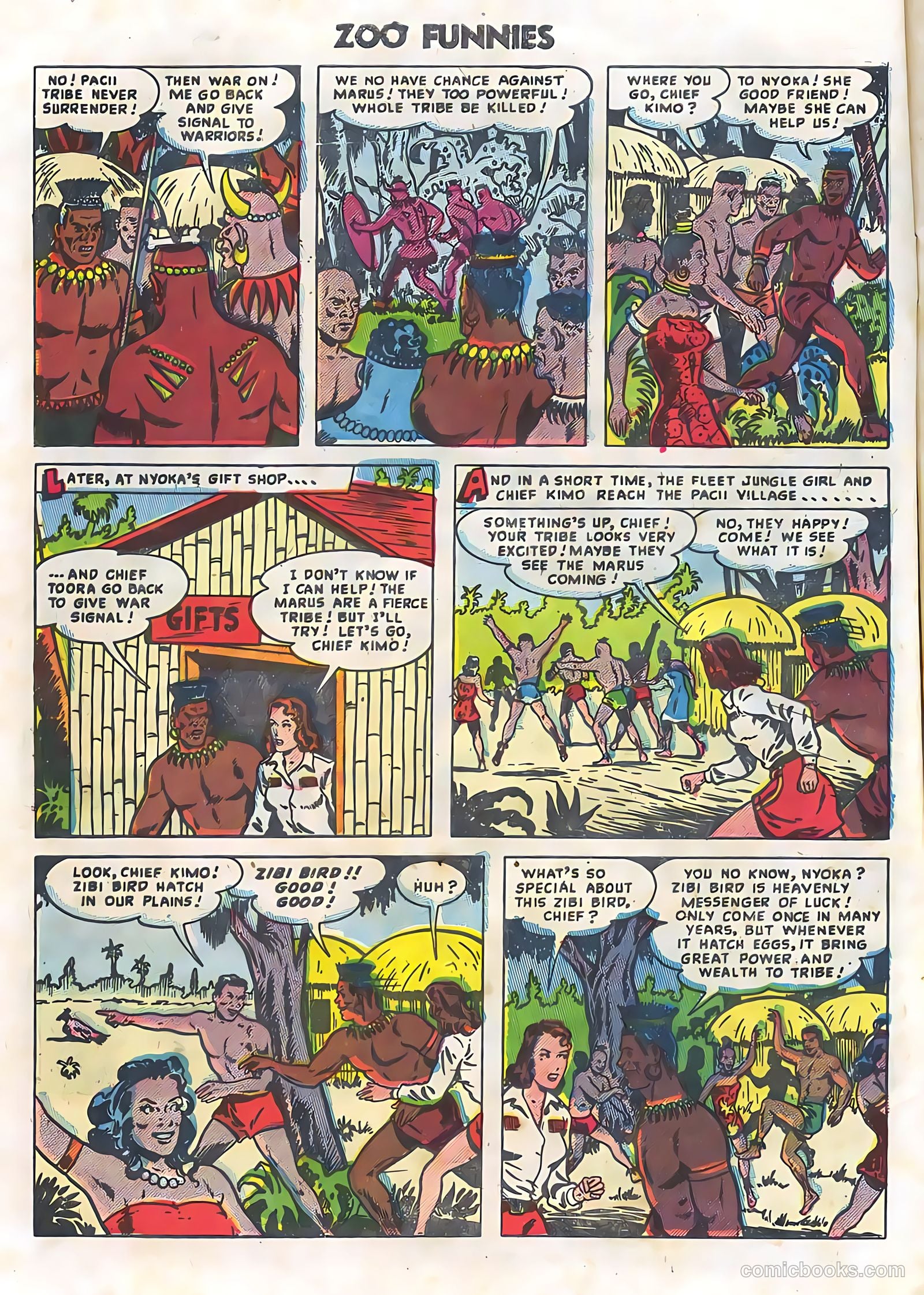 Zoo Funnies v2 #12 (1956) — page 4