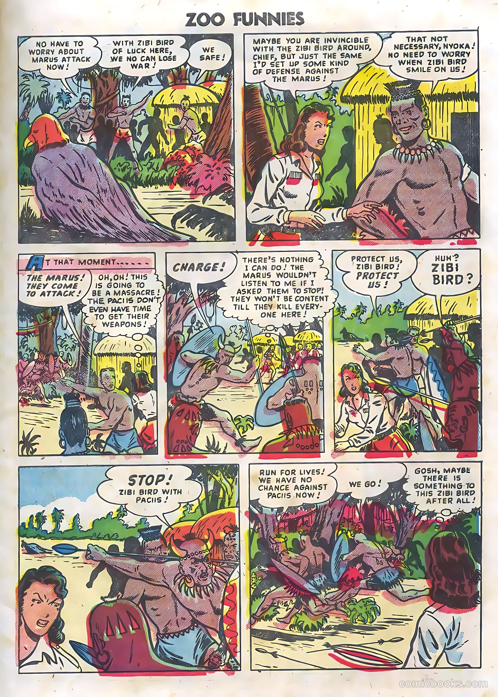 Zoo Funnies v2 #12 (1956) — page 5