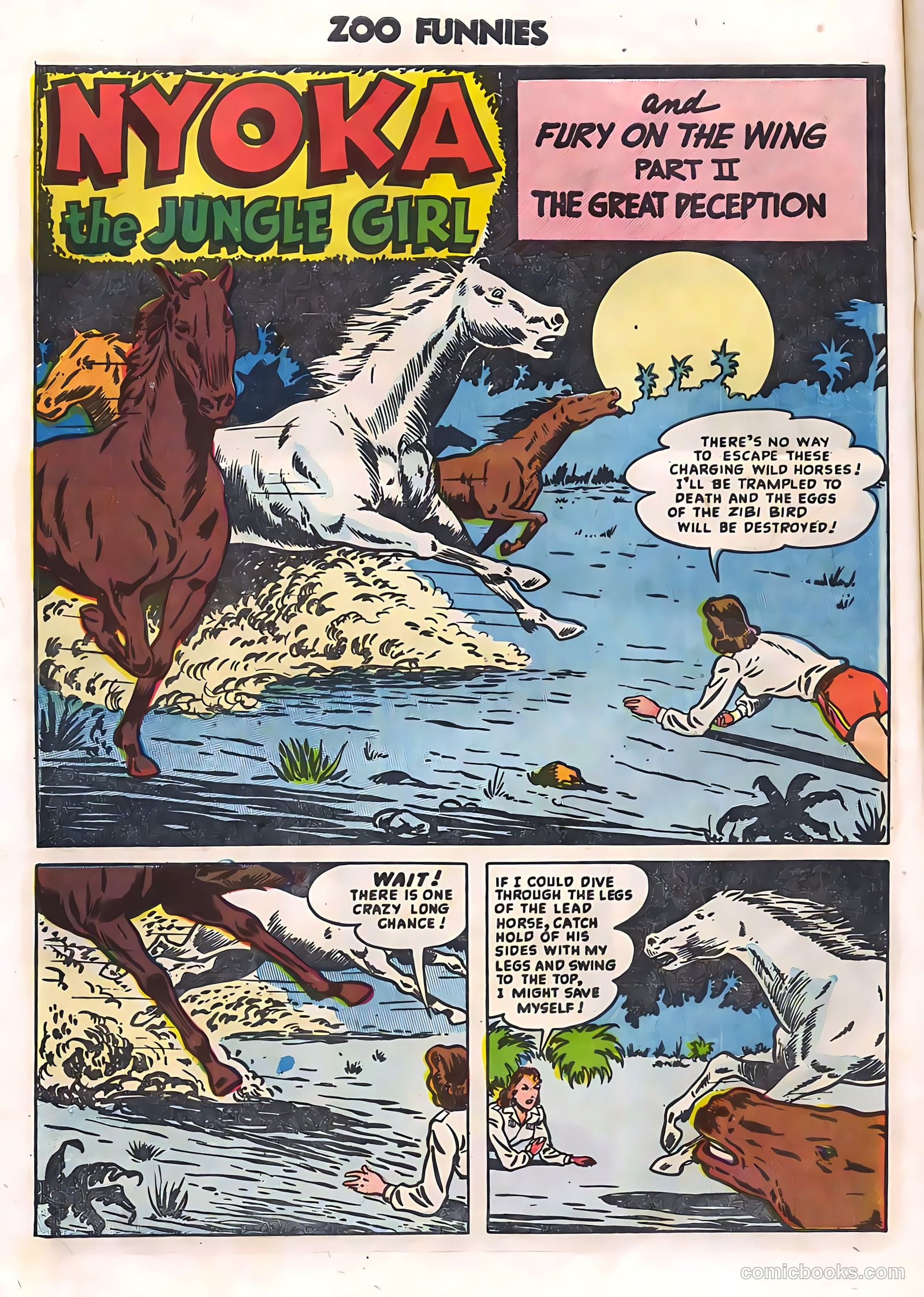 Zoo Funnies v2 #12 (1956) — page 10