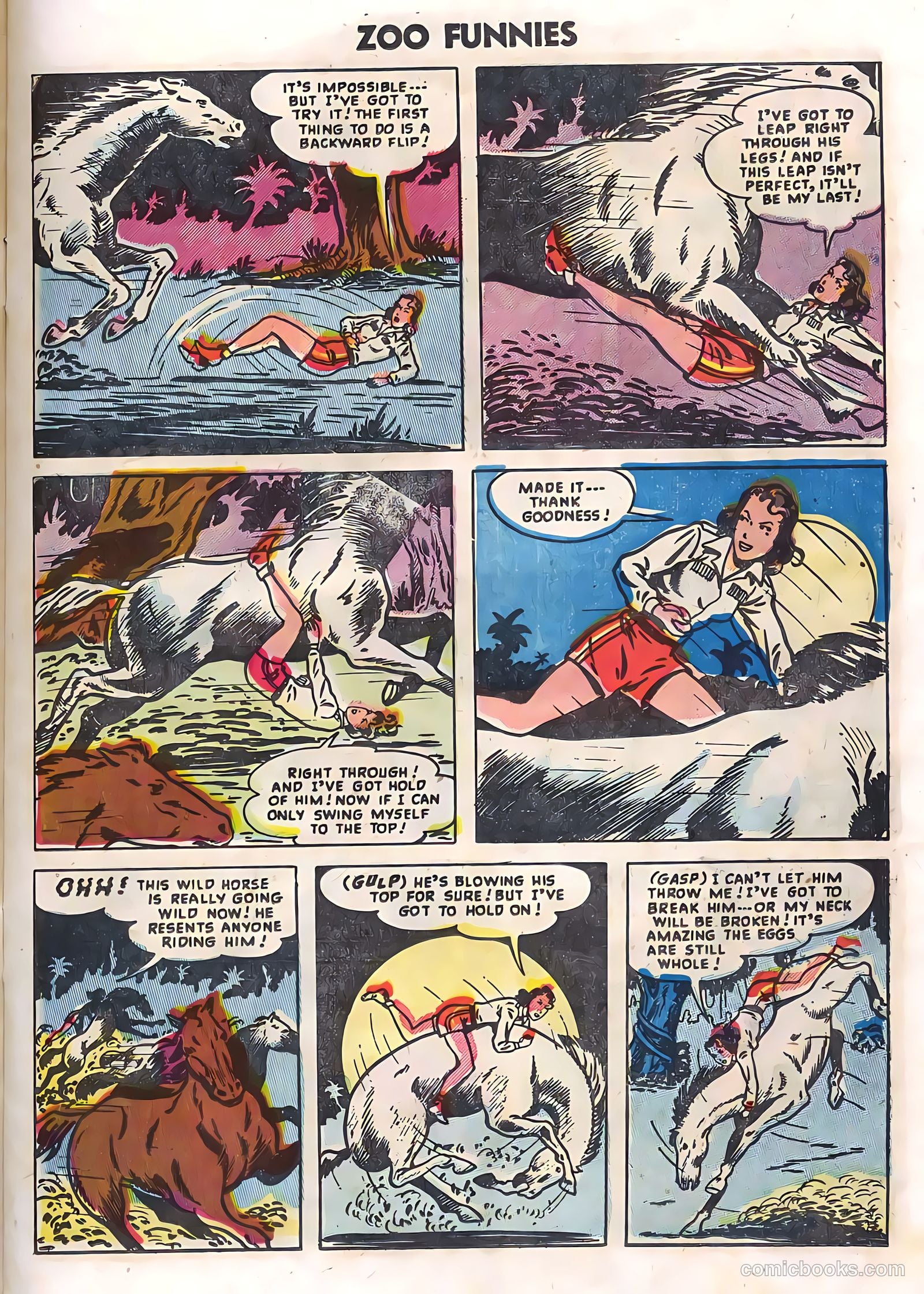 Zoo Funnies v2 #12 (1956) — page 11