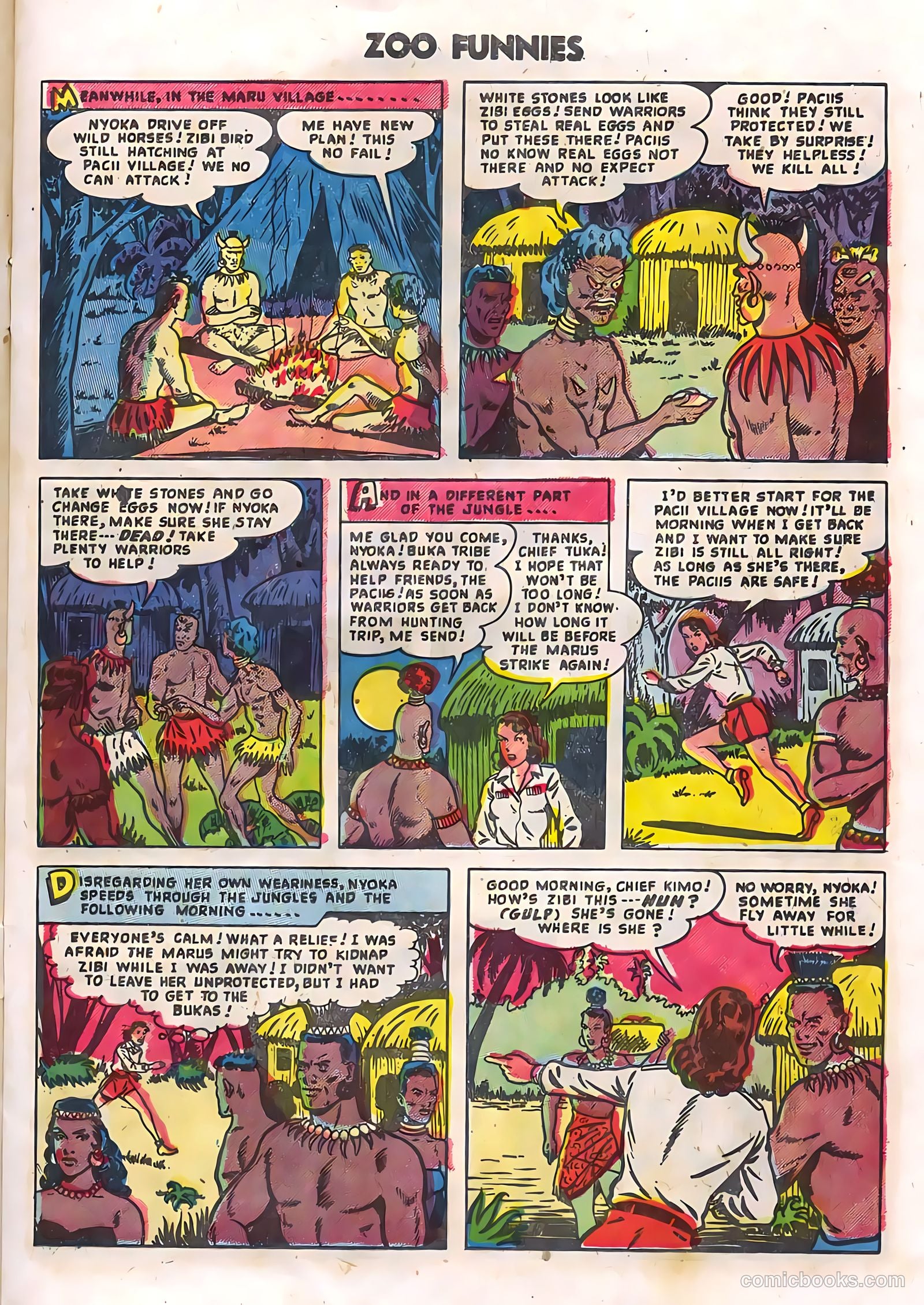Zoo Funnies v2 #12 (1956) — page 13
