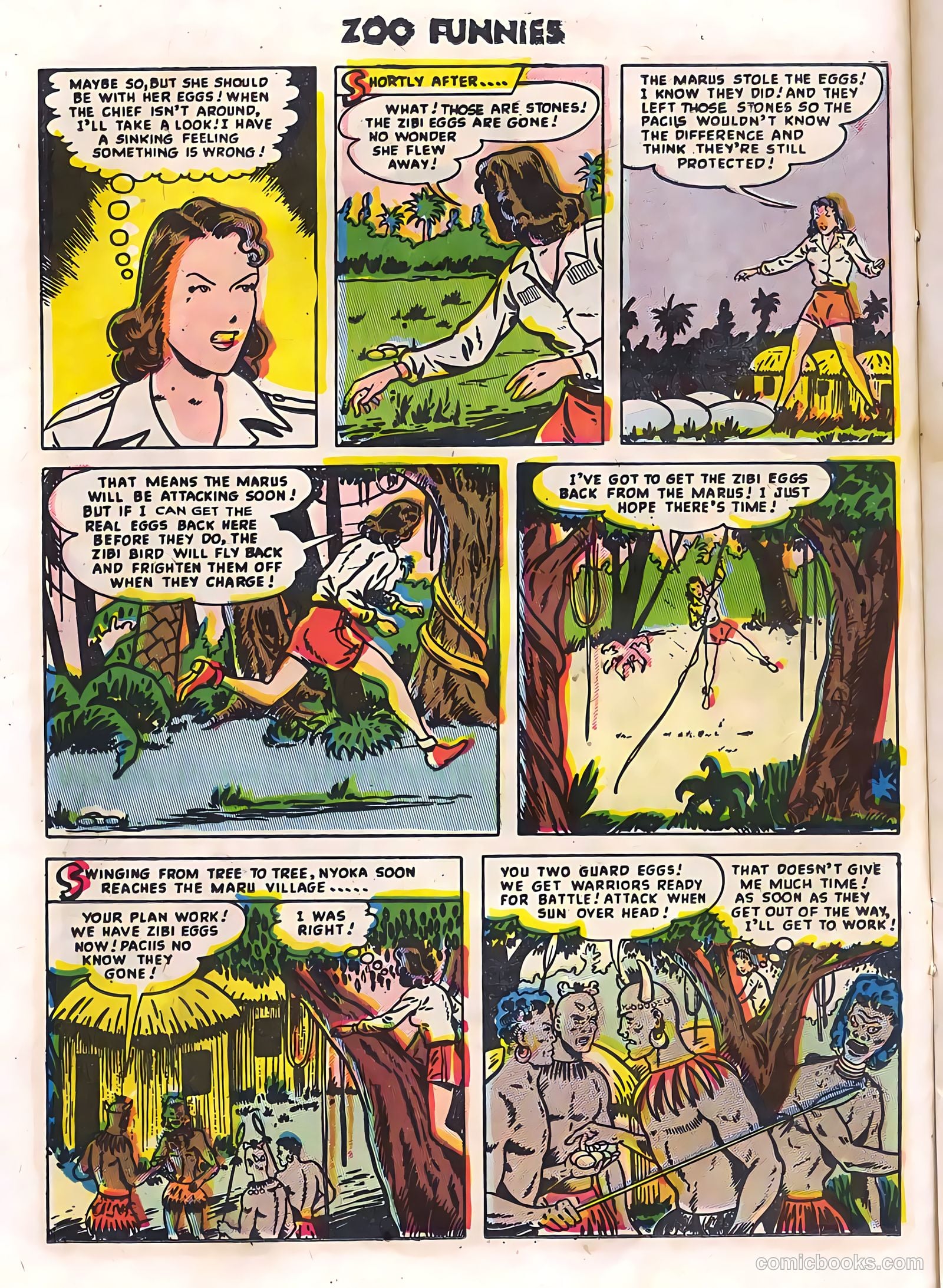 Zoo Funnies v2 #12 (1956) — page 14