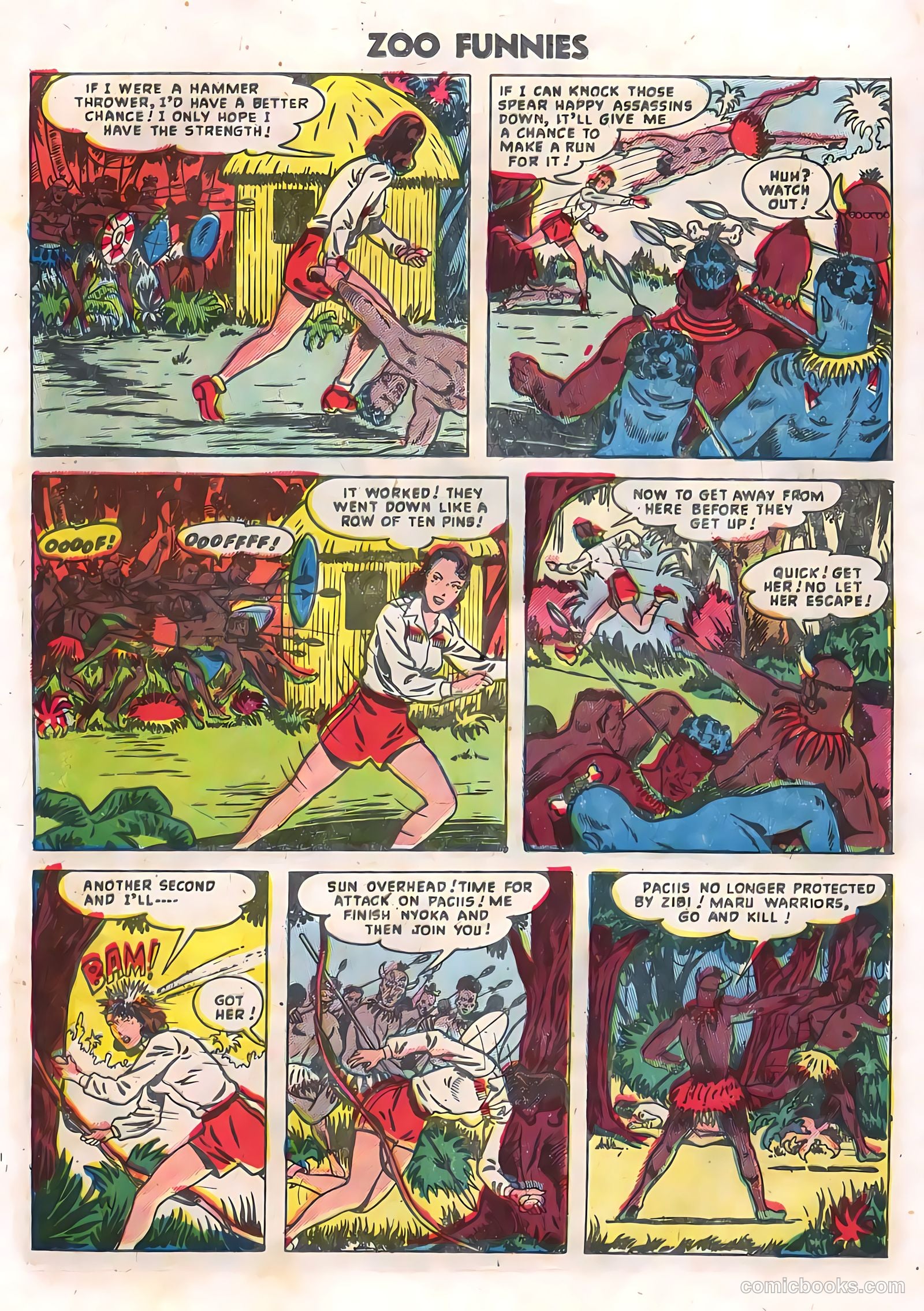 Zoo Funnies v2 #12 (1956) — page 20