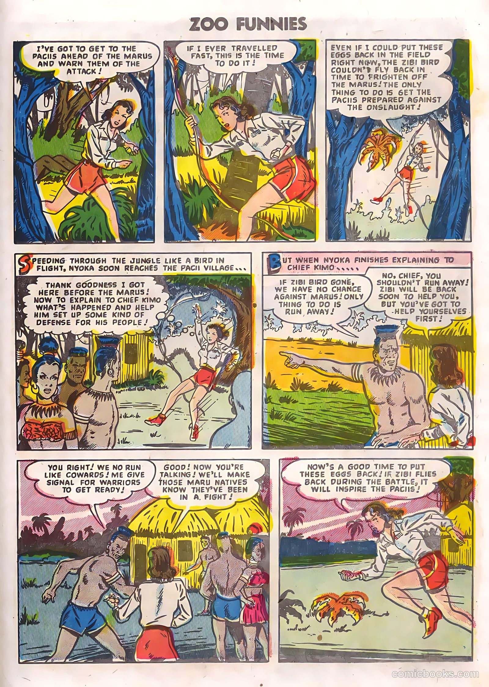 Zoo Funnies v2 #12 (1956) — page 23