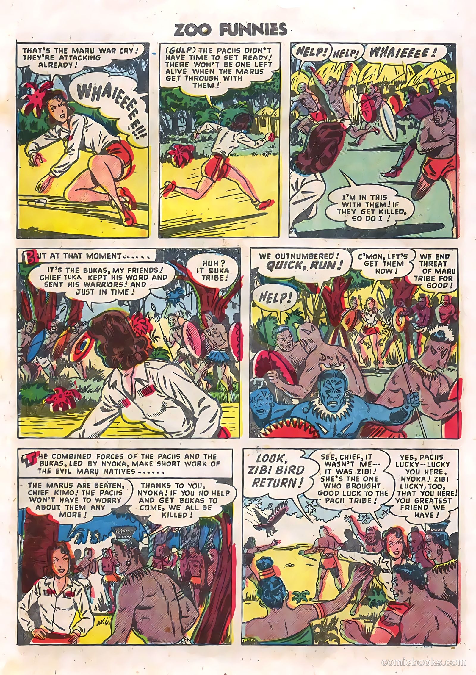 Zoo Funnies v2 #12 (1956) — page 24