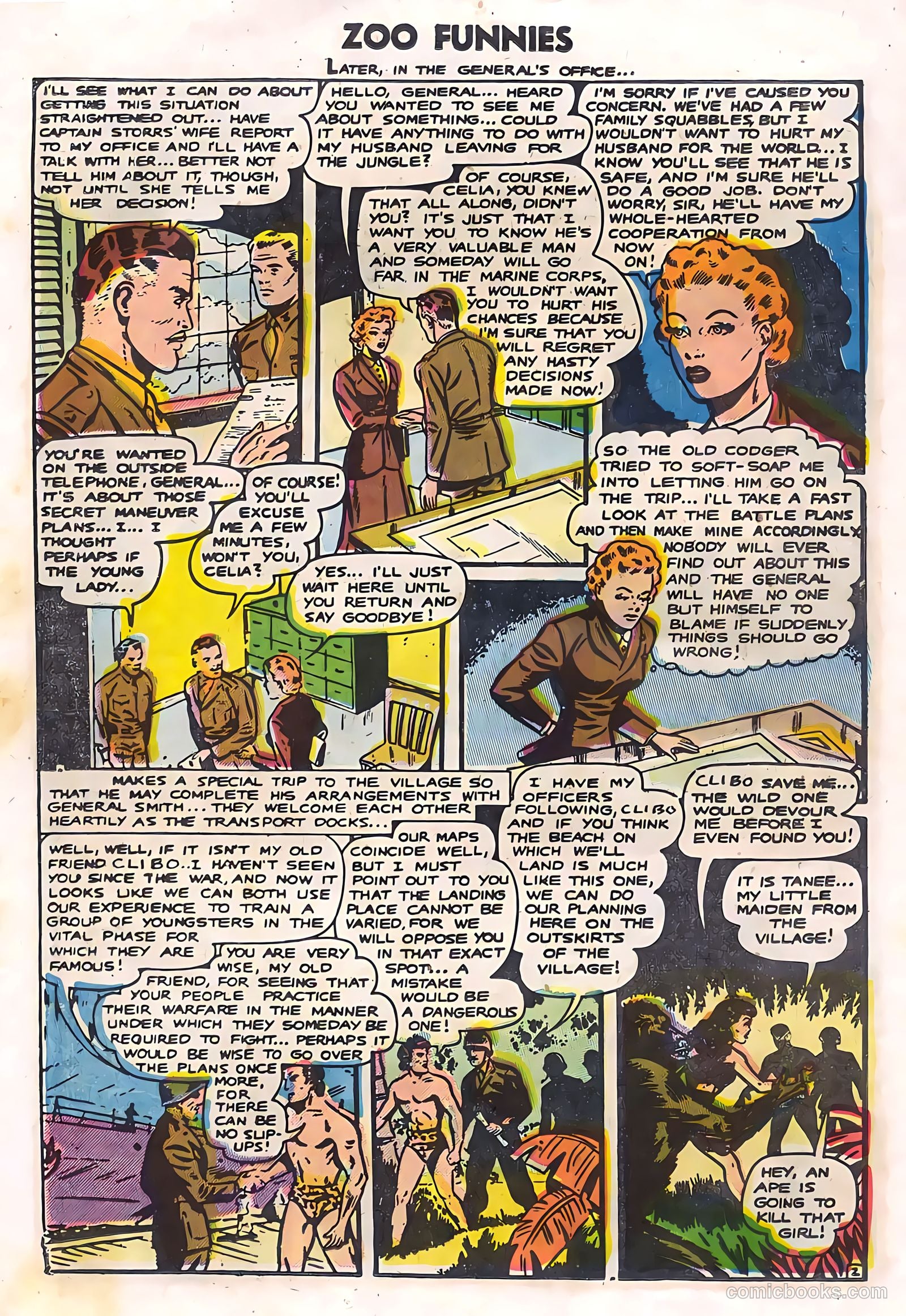 Zoo Funnies v2 #12 (1956) — page 26