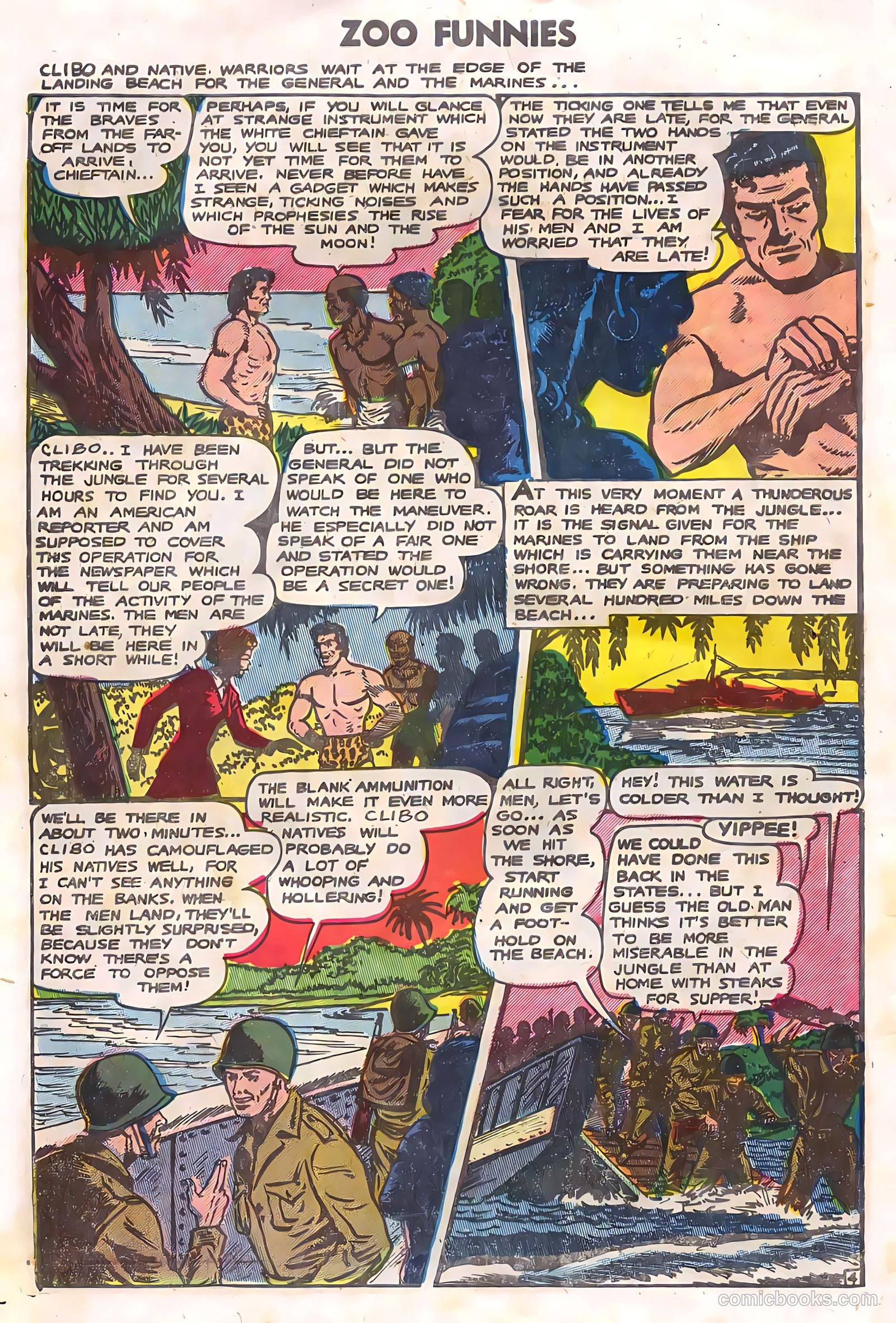 Zoo Funnies v2 #12 (1956) — page 28