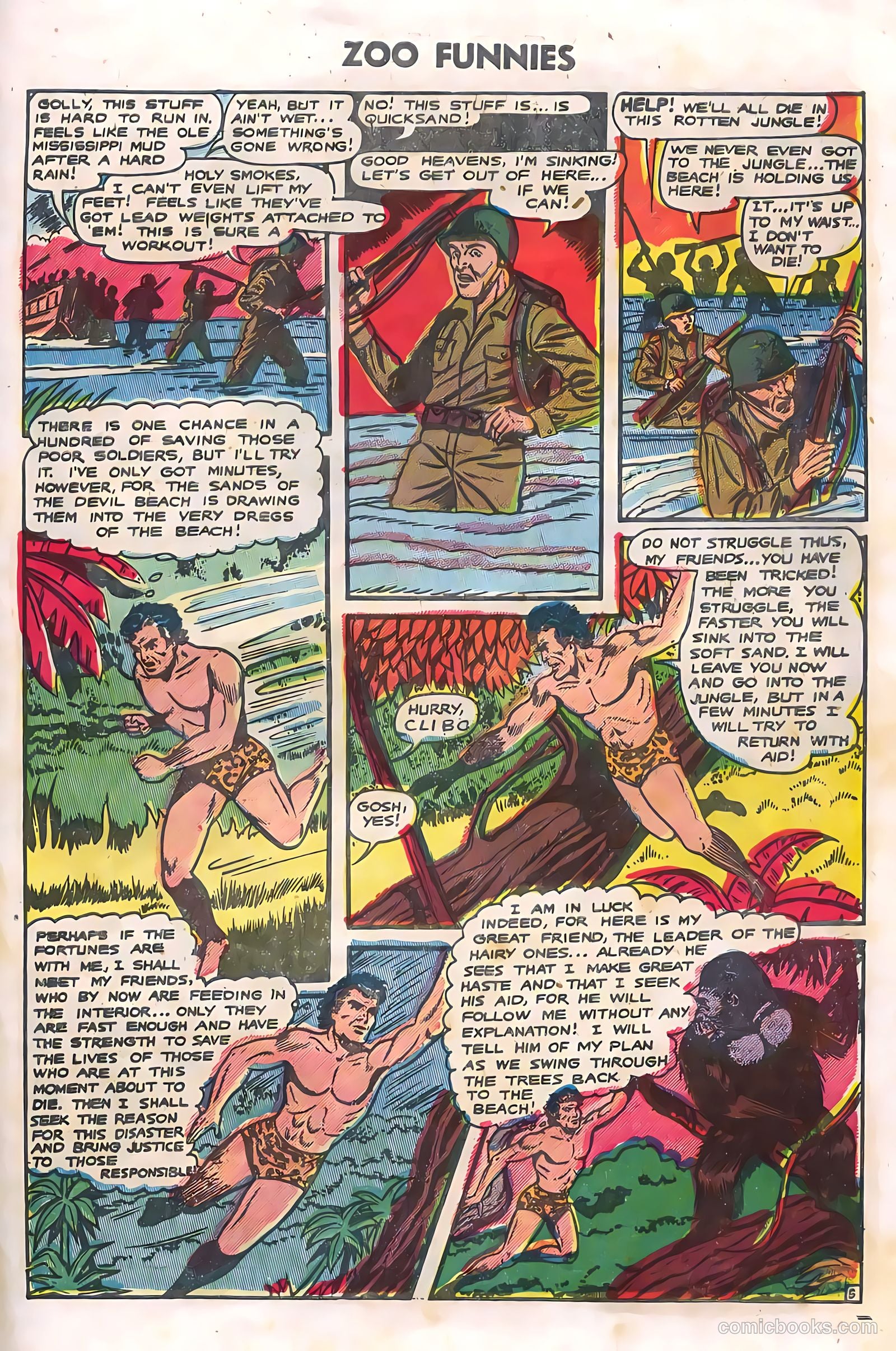 Zoo Funnies v2 #12 (1956) — page 29