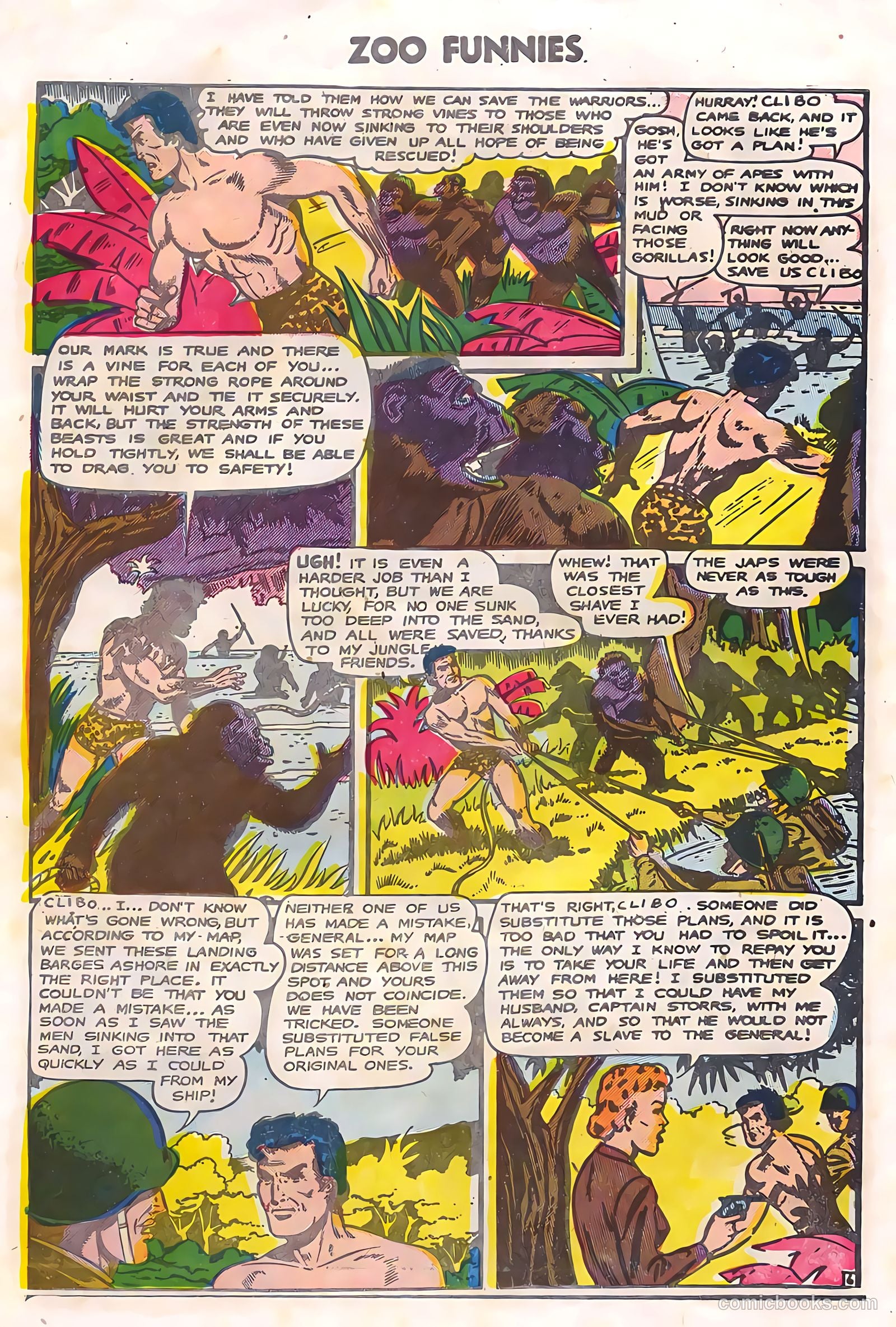 Zoo Funnies v2 #12 (1956) — page 30