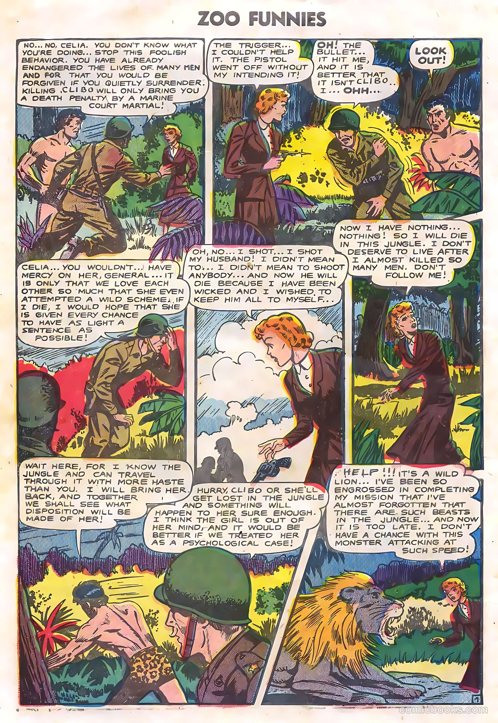 Zoo Funnies v2 #12 (1956) — page 32