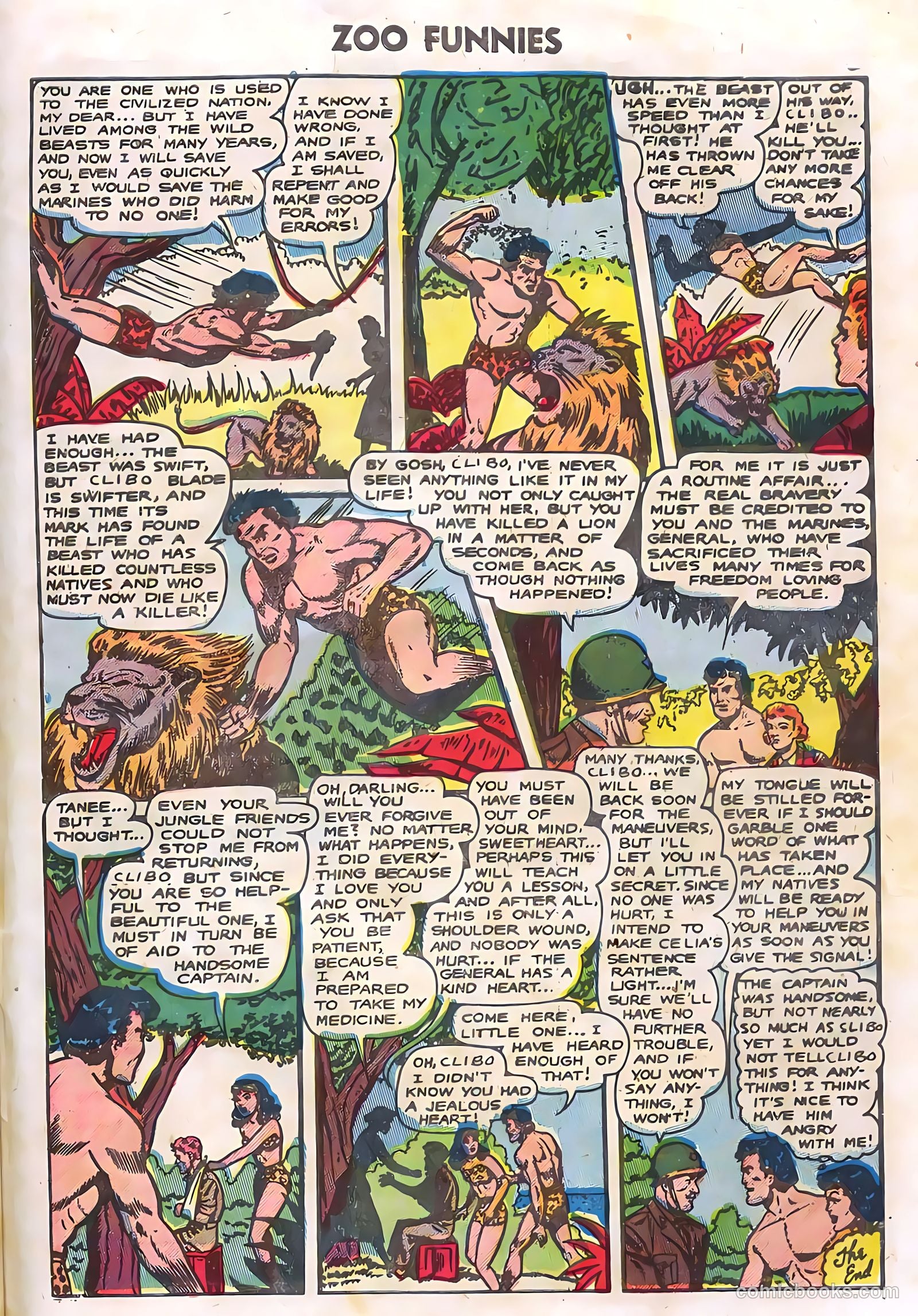 Zoo Funnies v2 #12 (1956) — page 33