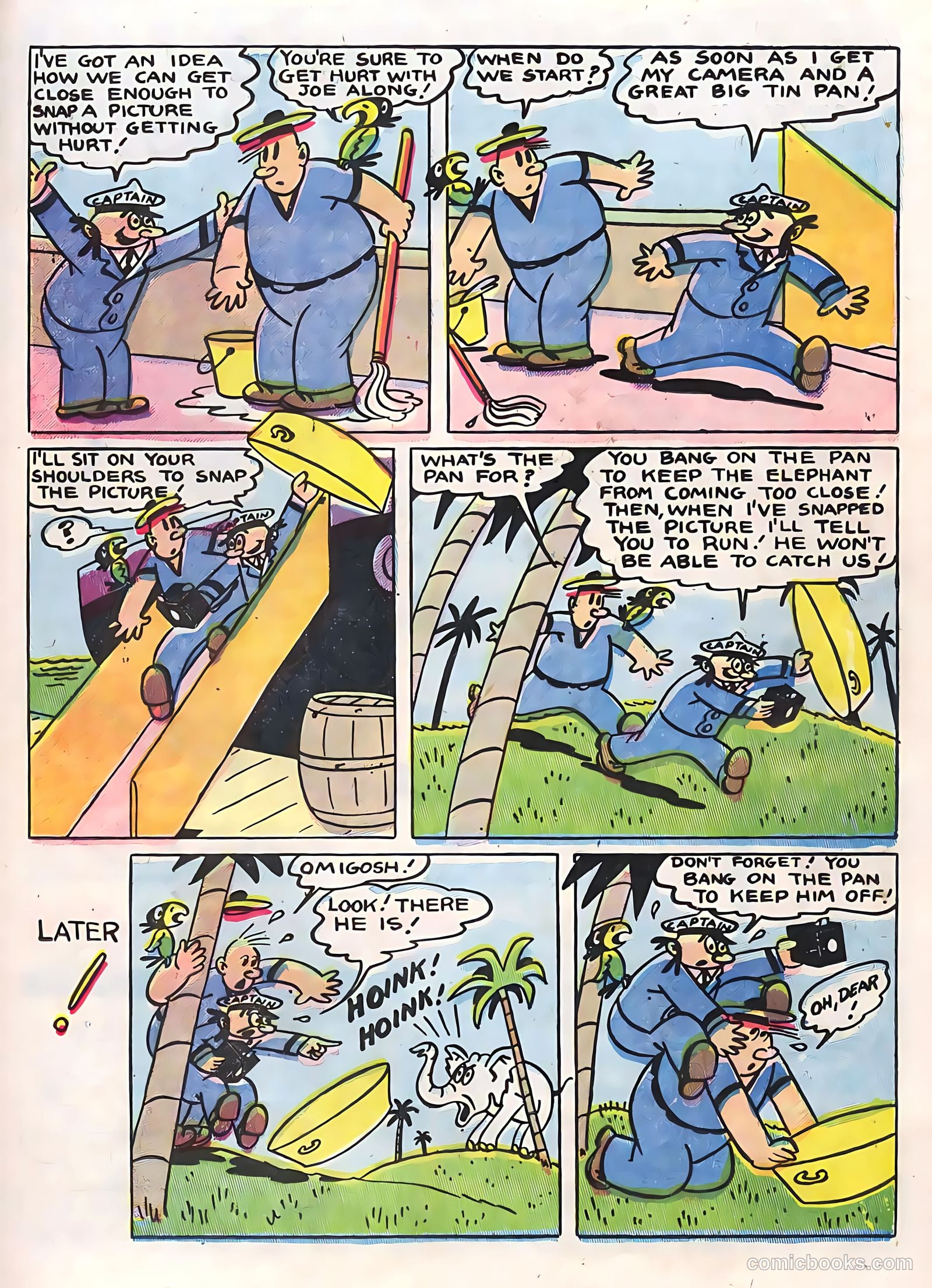 Zoo Funnies v2 #13 (1955) — page 21