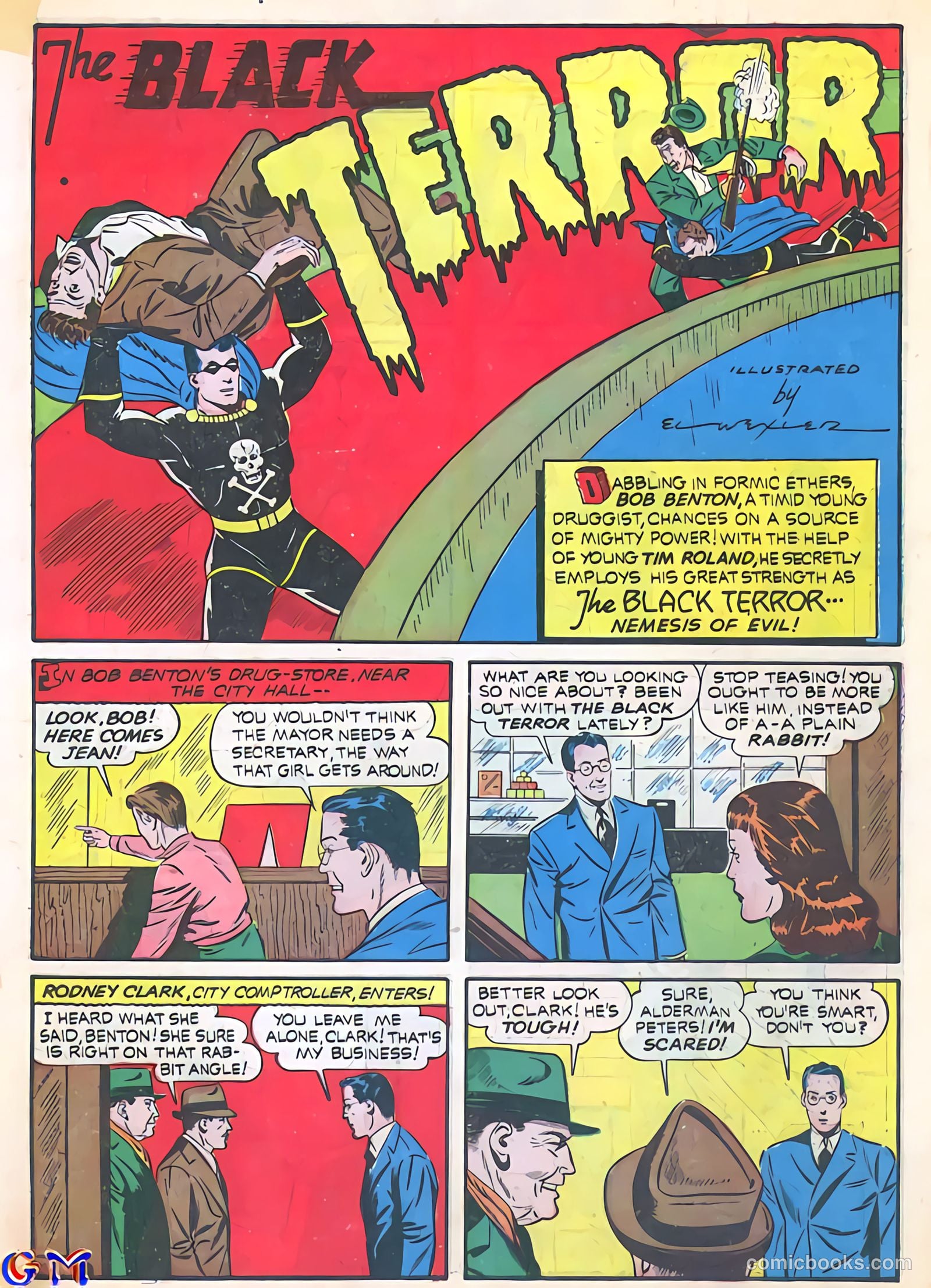 Exciting Comics #11 (1941) — page 3