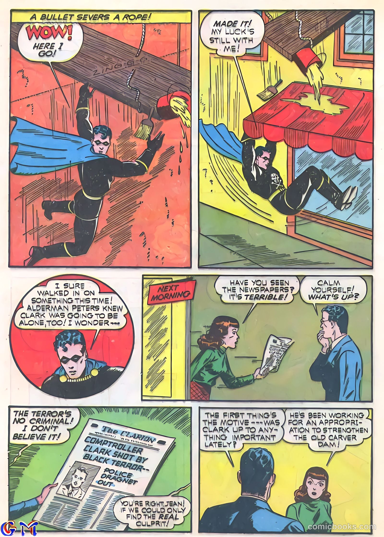Exciting Comics #11 (1941) — page 6