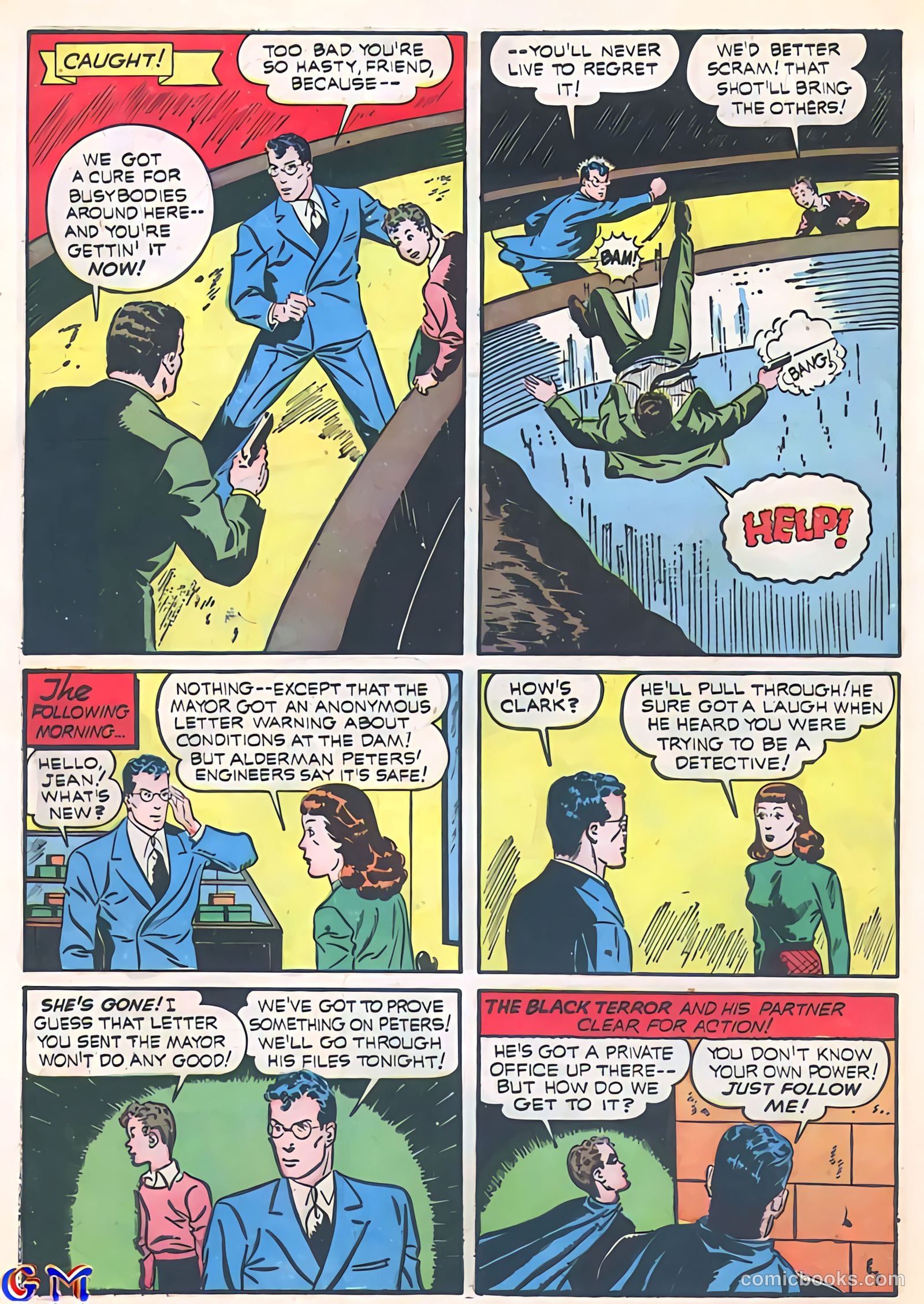 Exciting Comics #11 (1941) — page 8