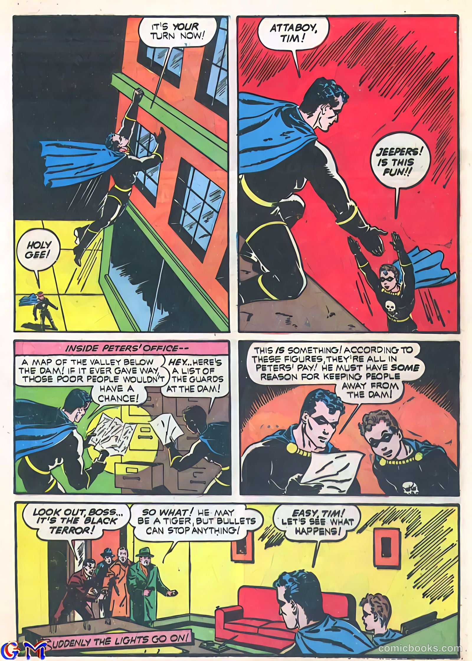 Exciting Comics #11 (1941) — page 9