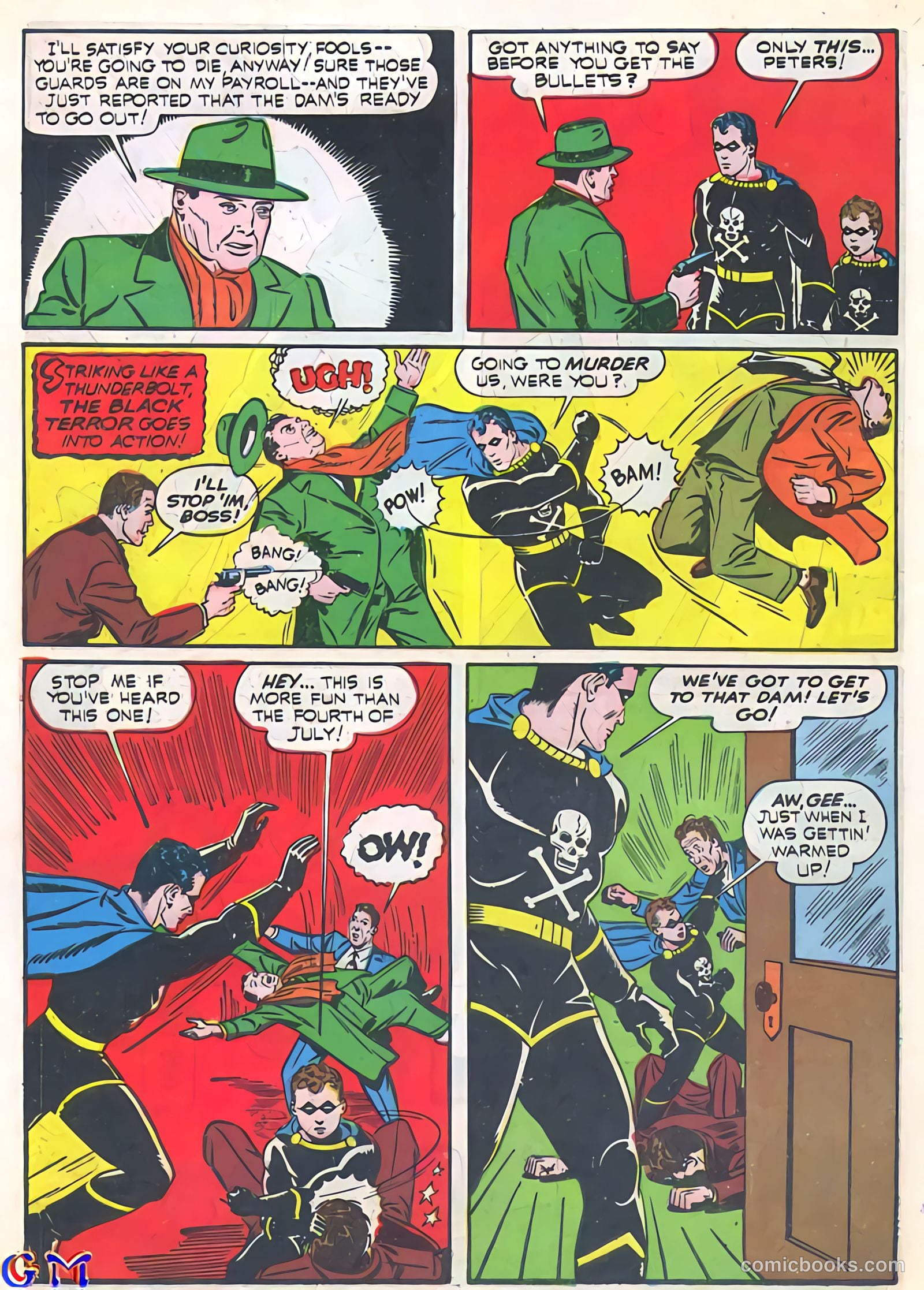 Exciting Comics #11 (1941) — page 10
