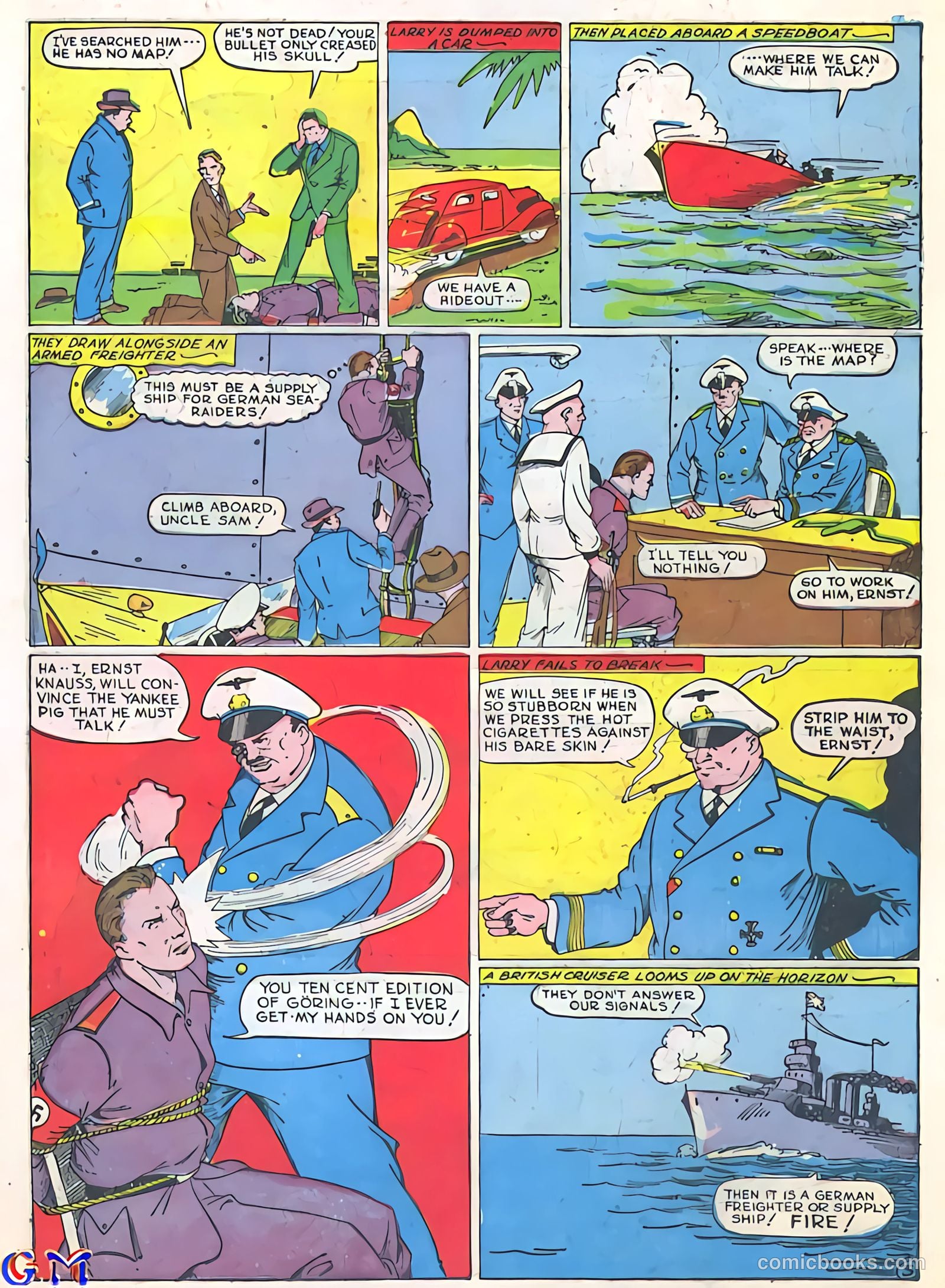 Exciting Comics #11 (1941) — page 19