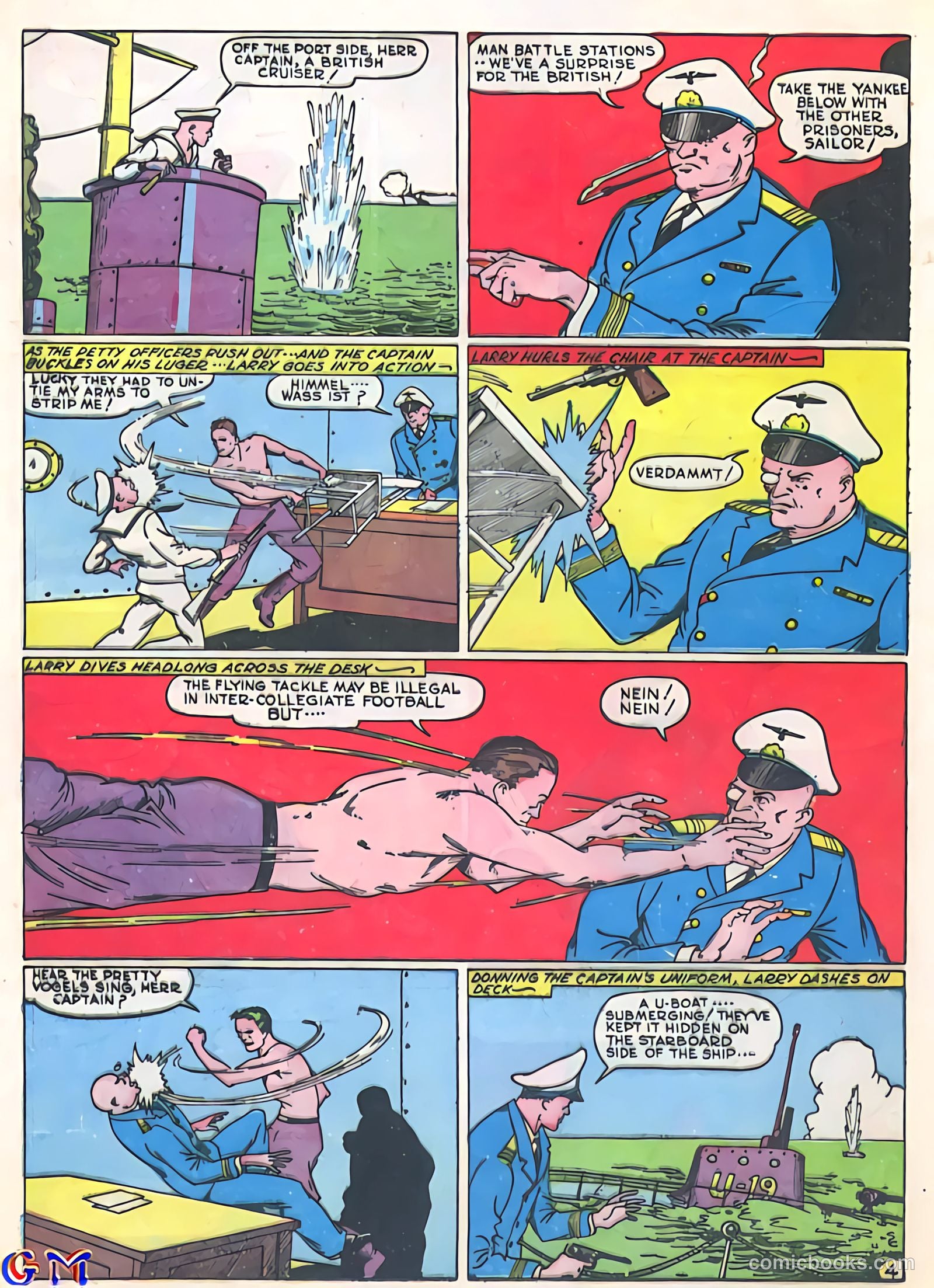 Exciting Comics #11 (1941) — page 20