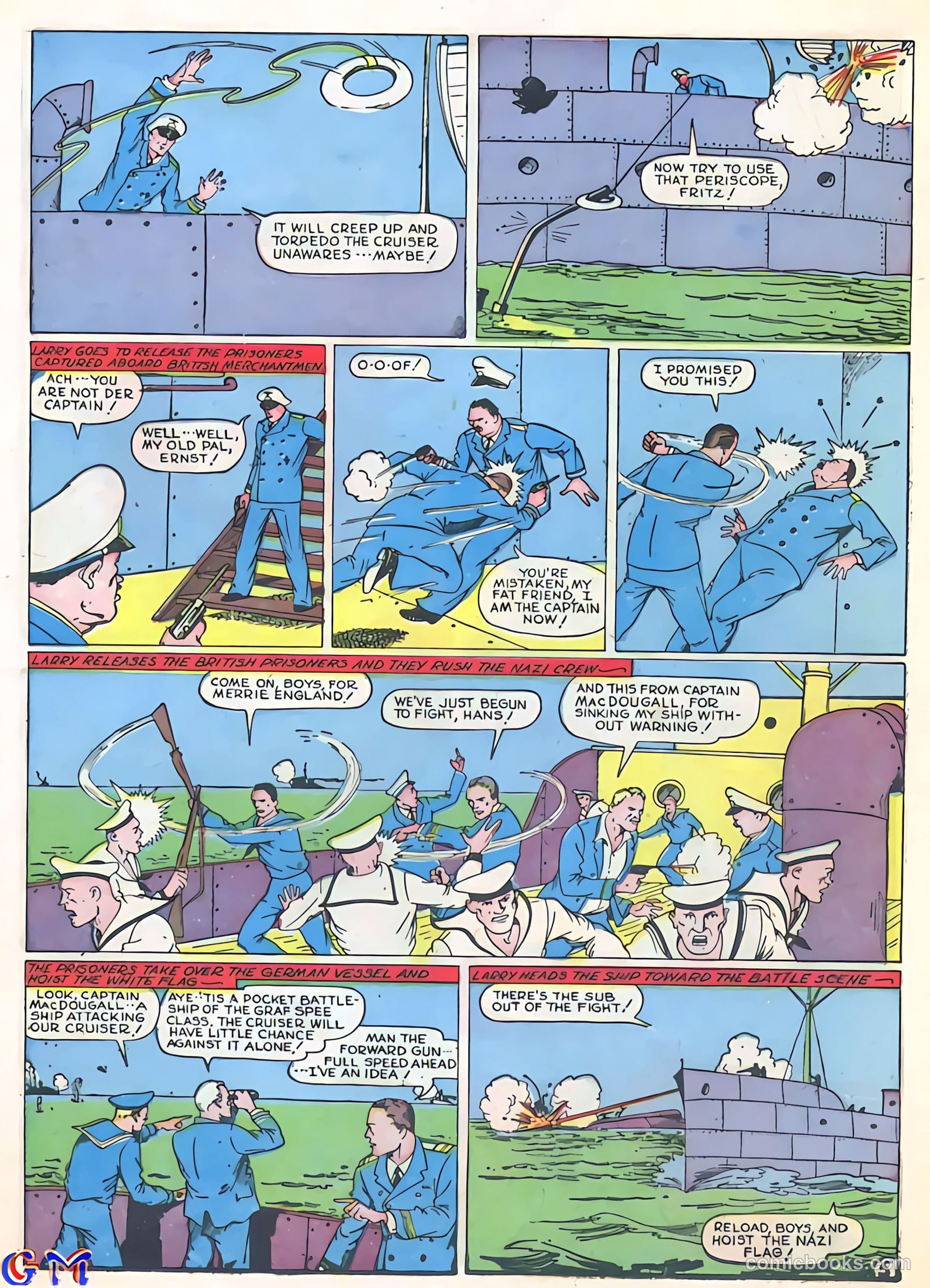 Exciting Comics #11 (1941) — page 21