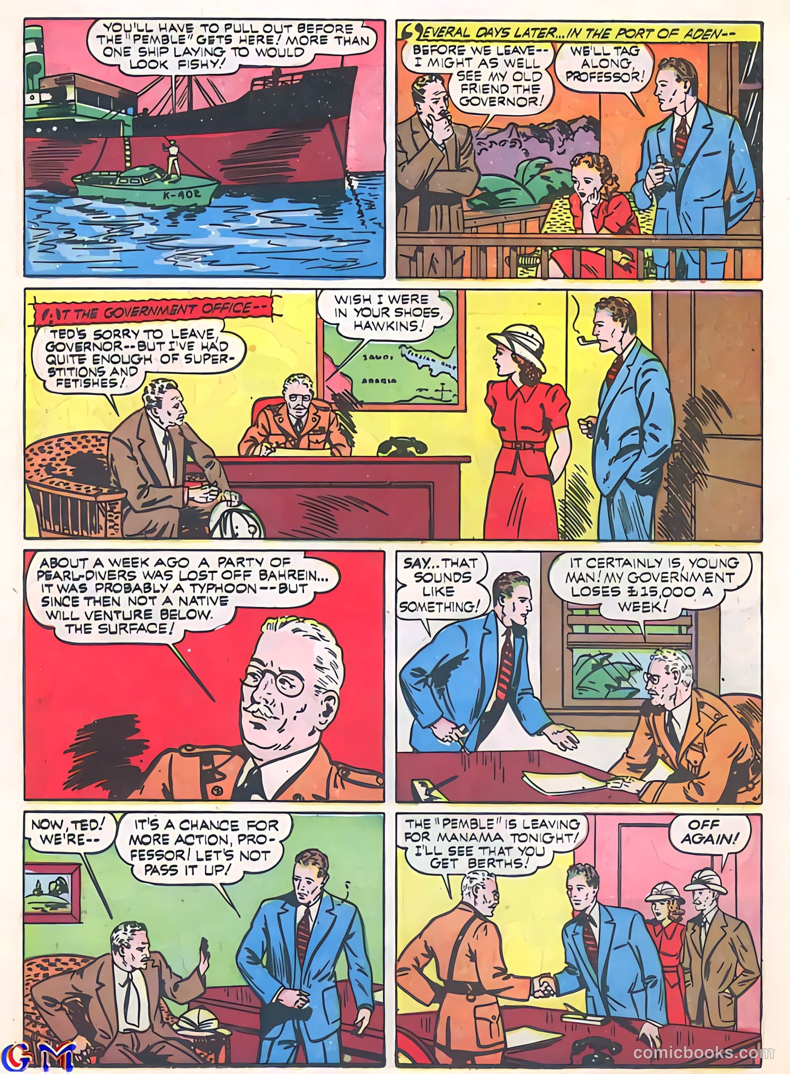 Exciting Comics #11 (1941) — page 24