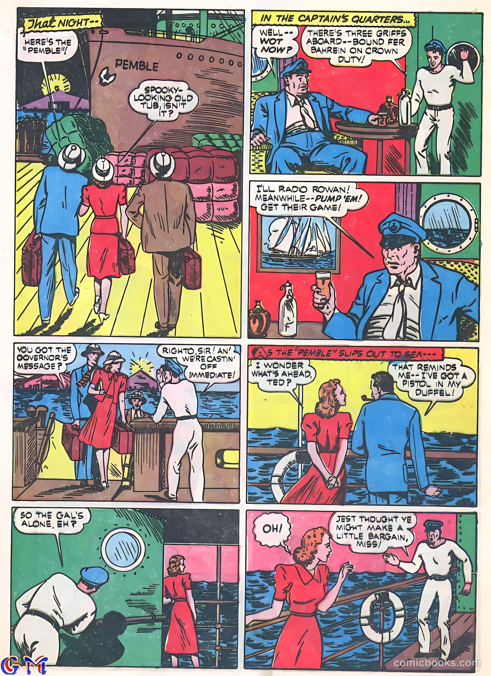 Exciting Comics #11 (1941) — page 25