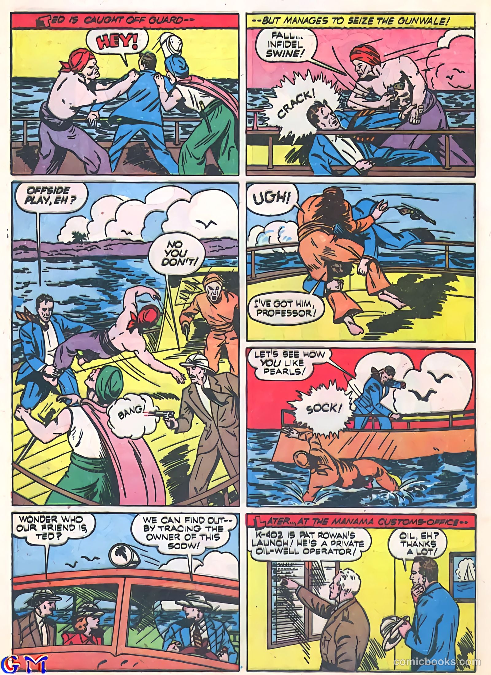 Exciting Comics #11 (1941) — page 28