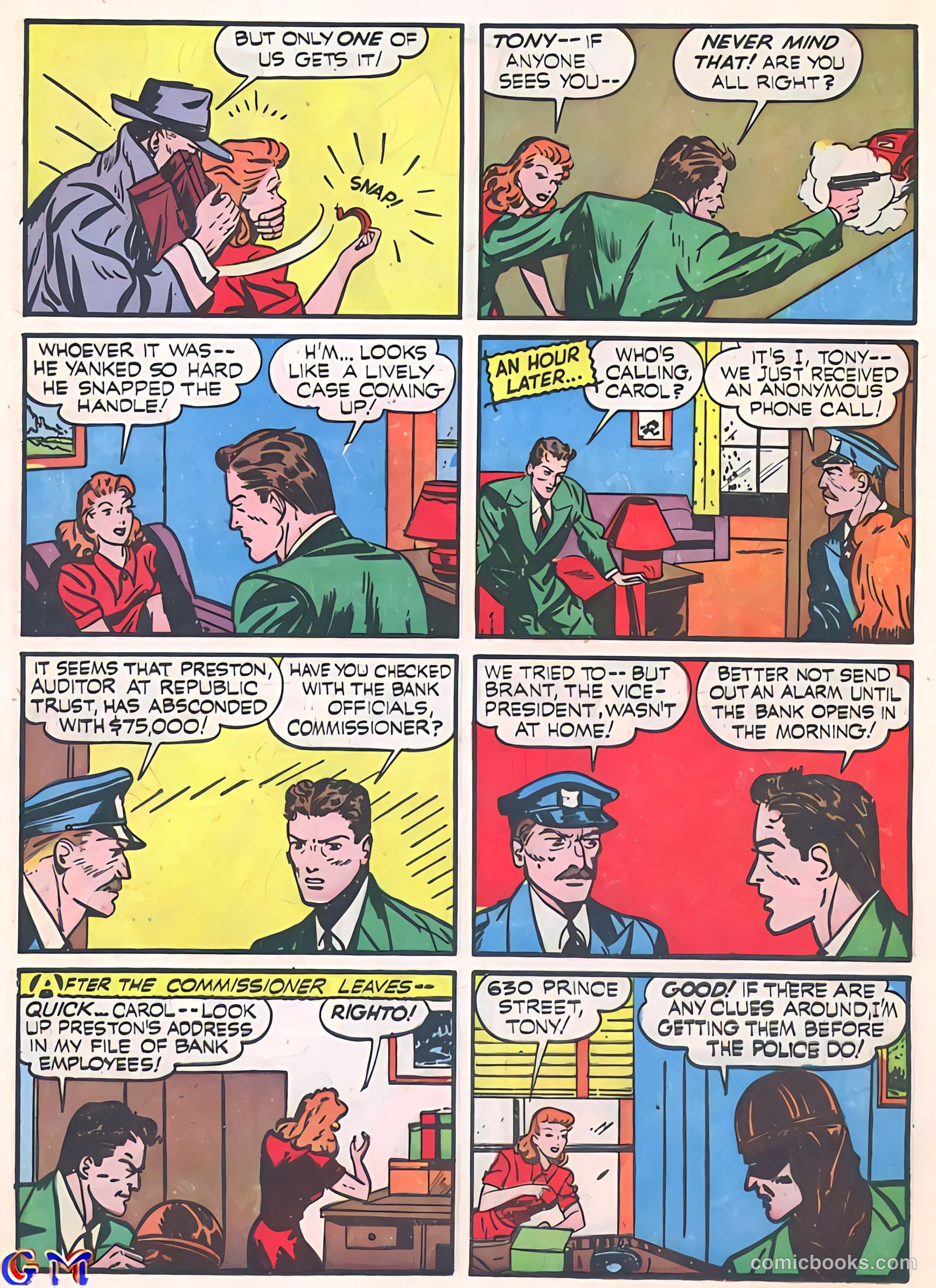 Exciting Comics #11 (1941) — page 32