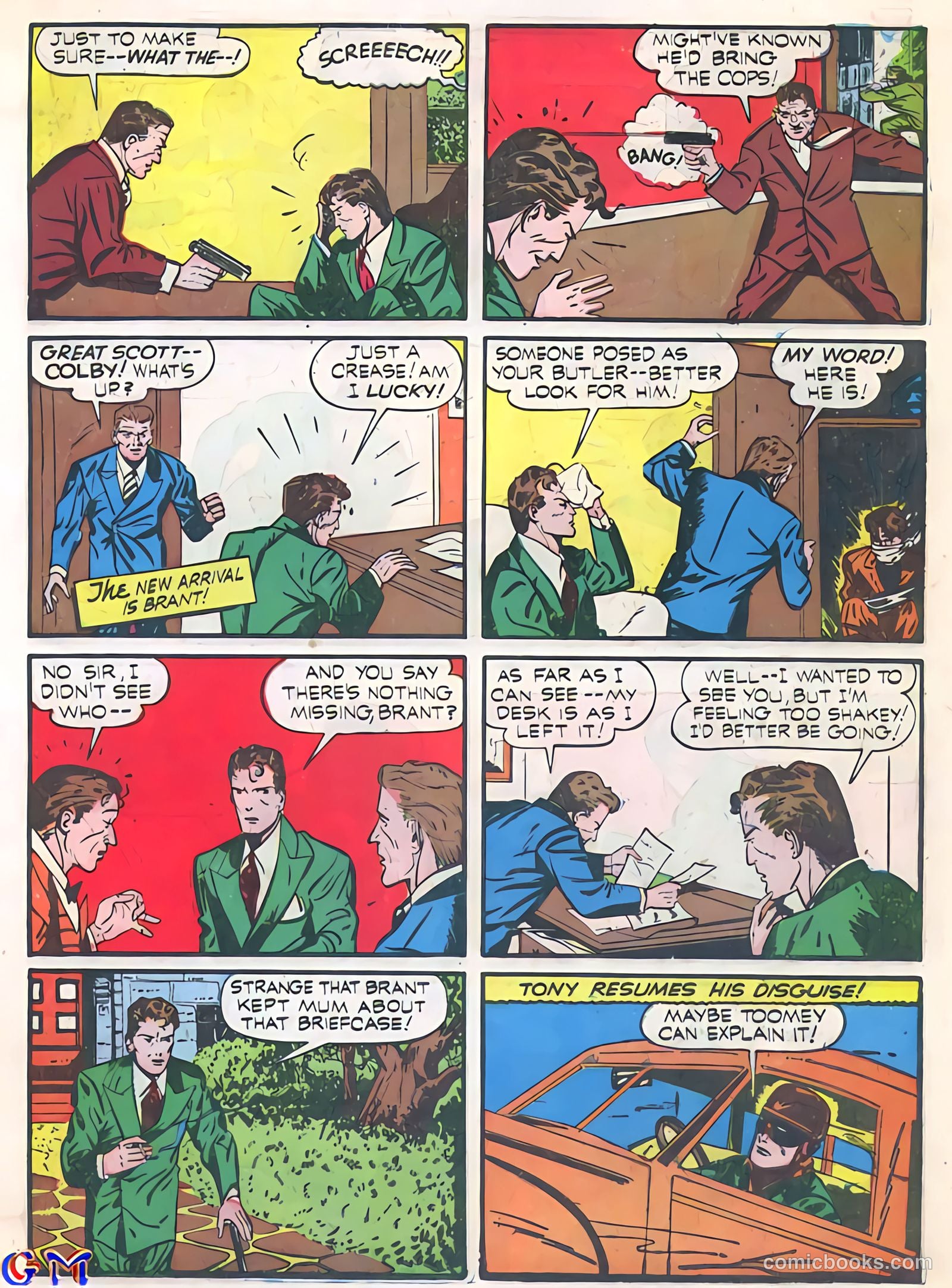 Exciting Comics #11 (1941) — page 35