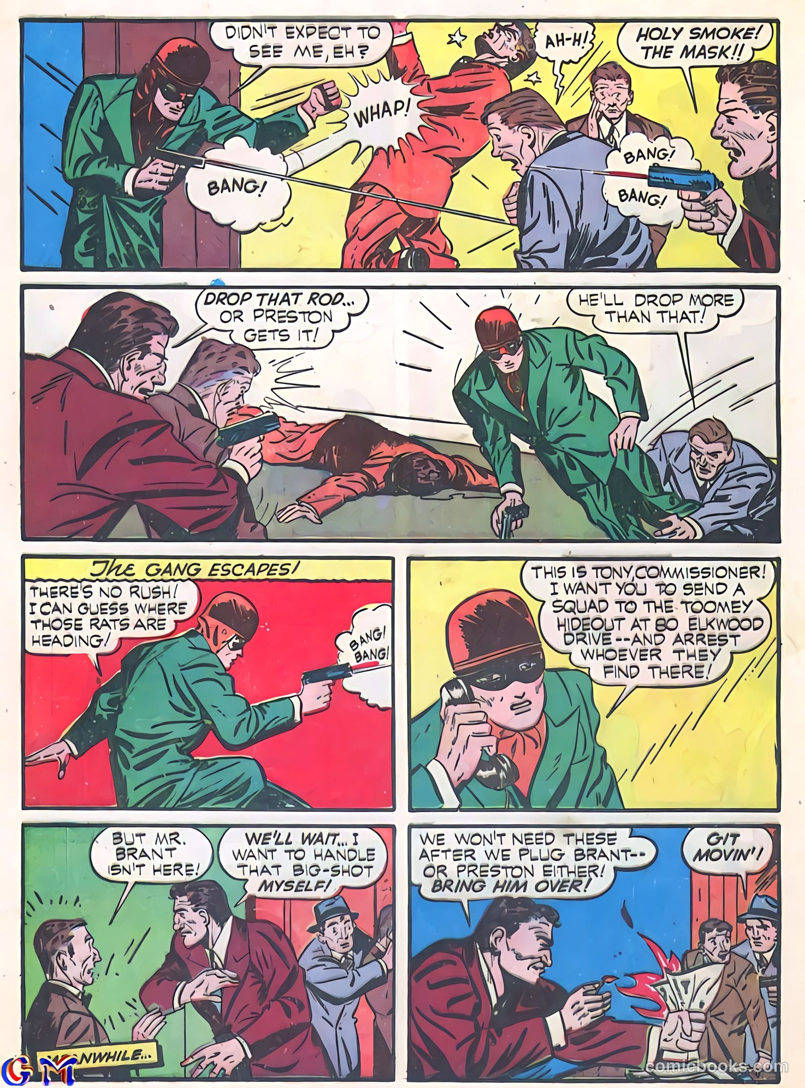 Exciting Comics #11 (1941) — page 36