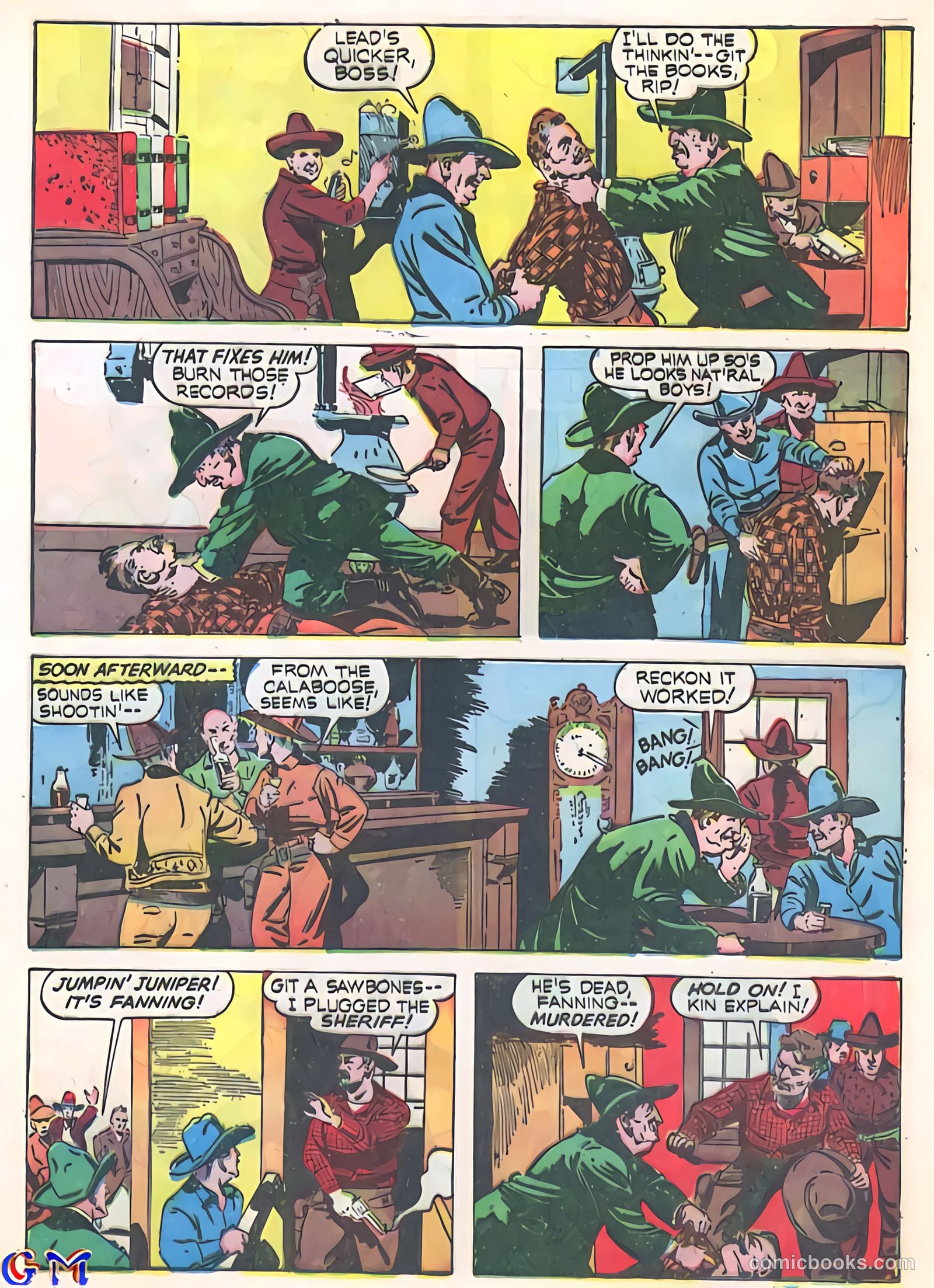 Exciting Comics #11 (1941) — page 39
