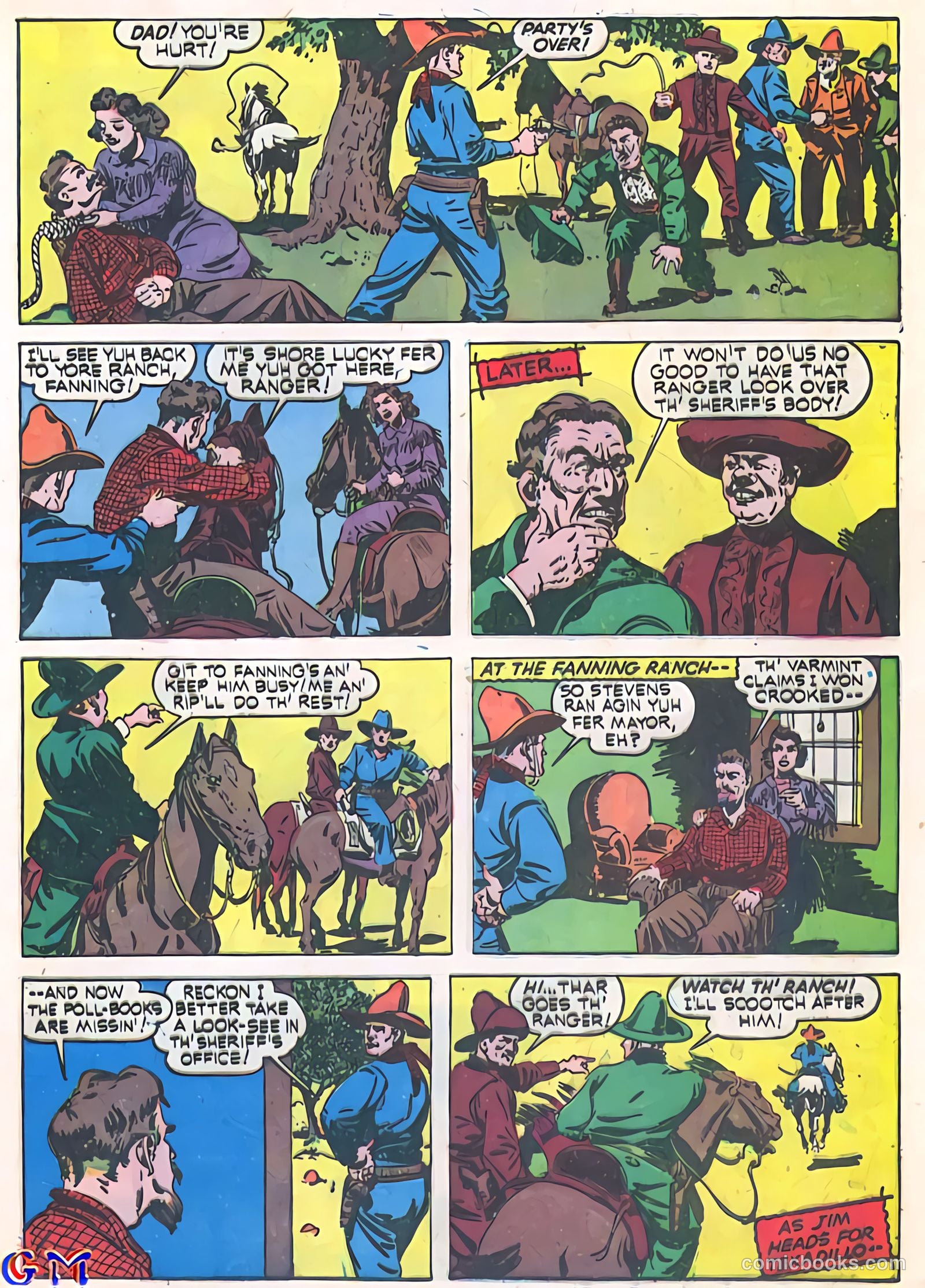 Exciting Comics #11 (1941) — page 41