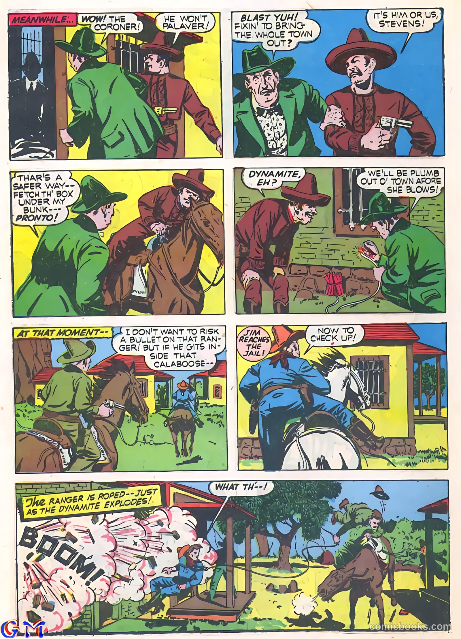 Exciting Comics #11 (1941) — page 42