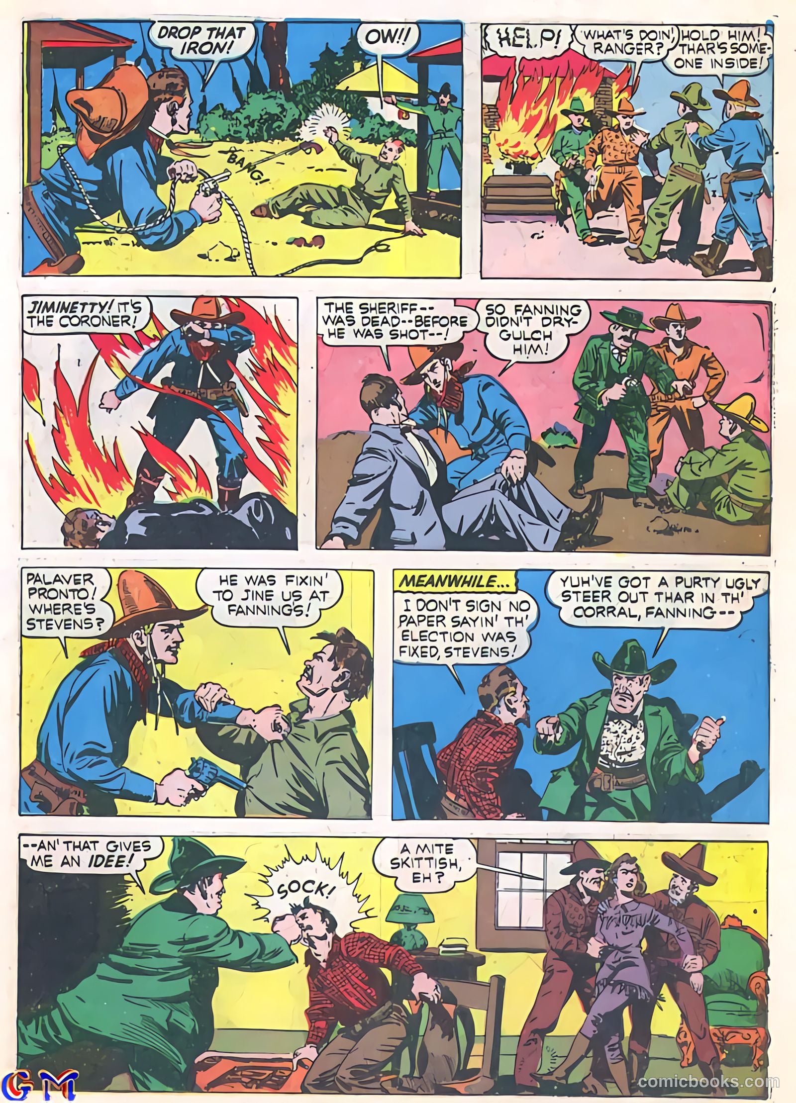 Exciting Comics #11 (1941) — page 43