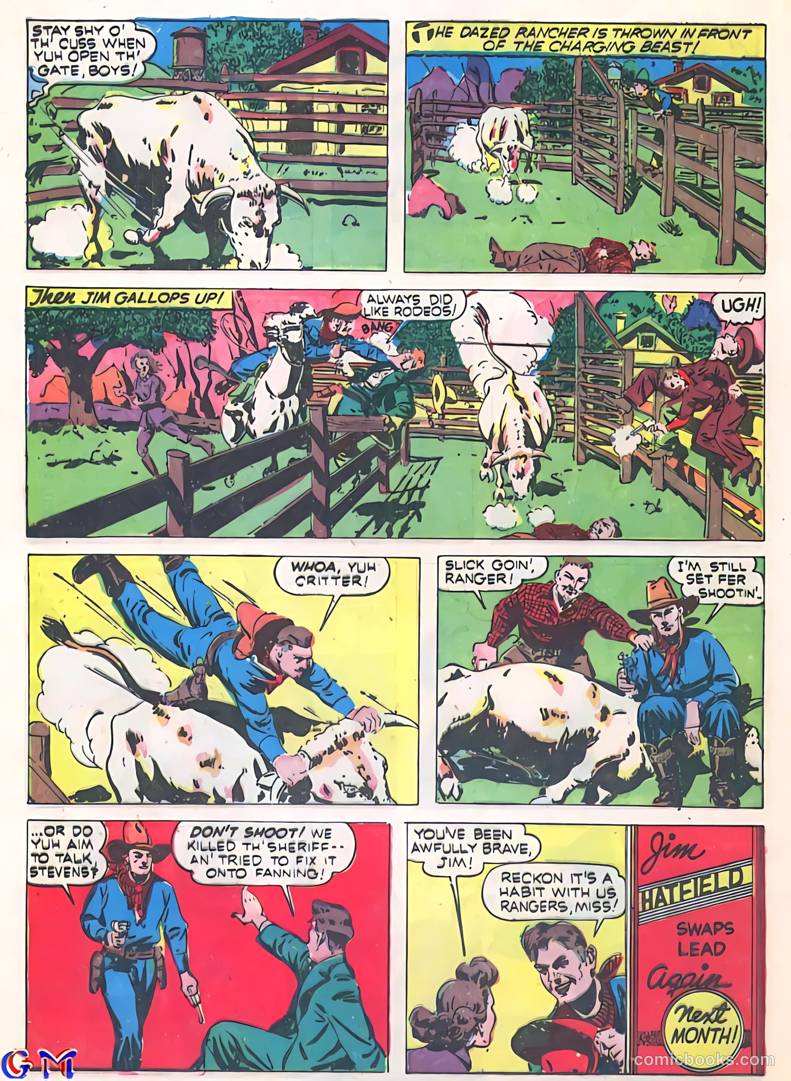 Exciting Comics #11 (1941) — page 44