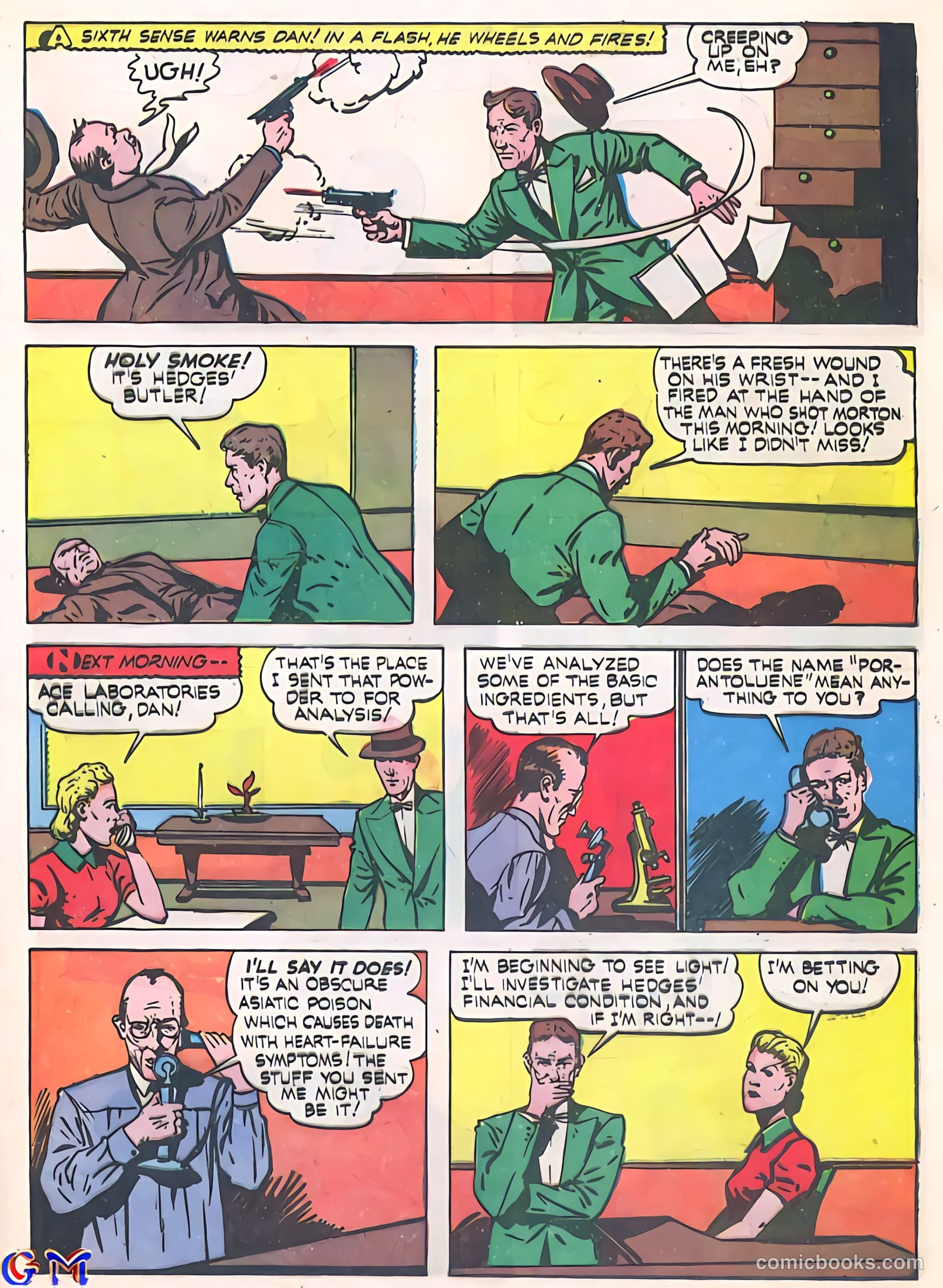 Exciting Comics #11 (1941) — page 49