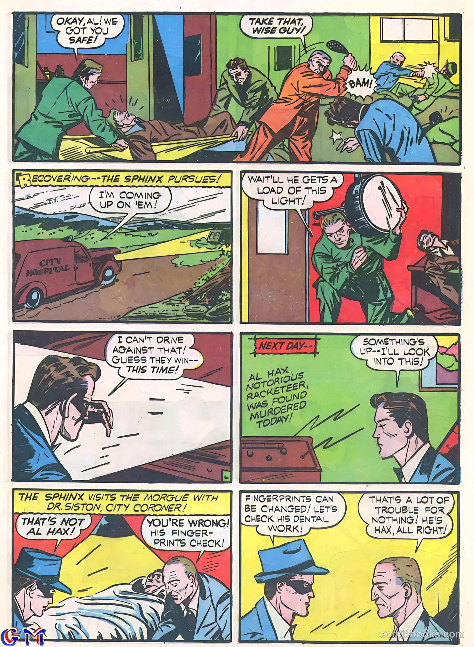 Exciting Comics #11 (1941) — page 55