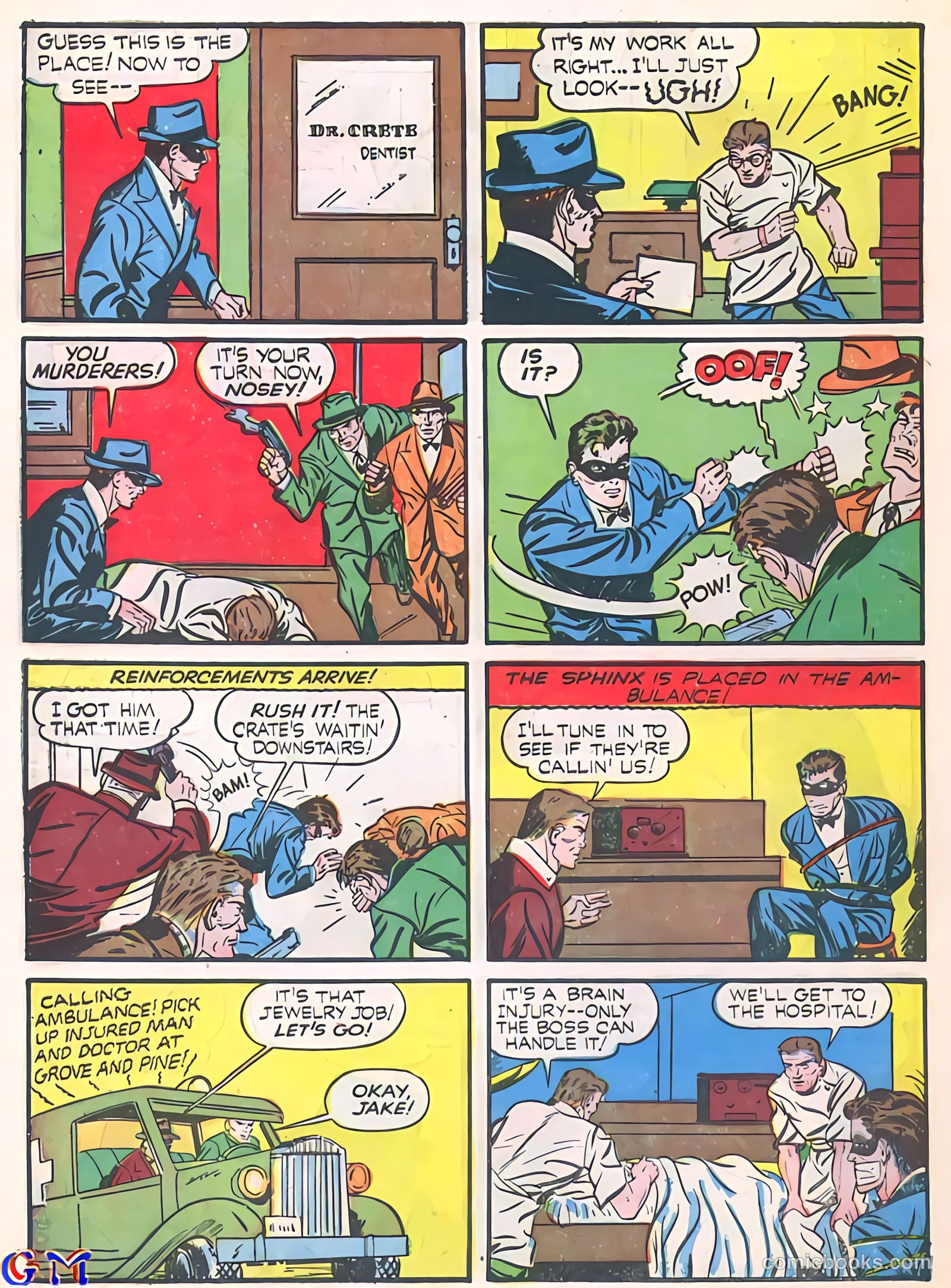 Exciting Comics #11 (1941) — page 56