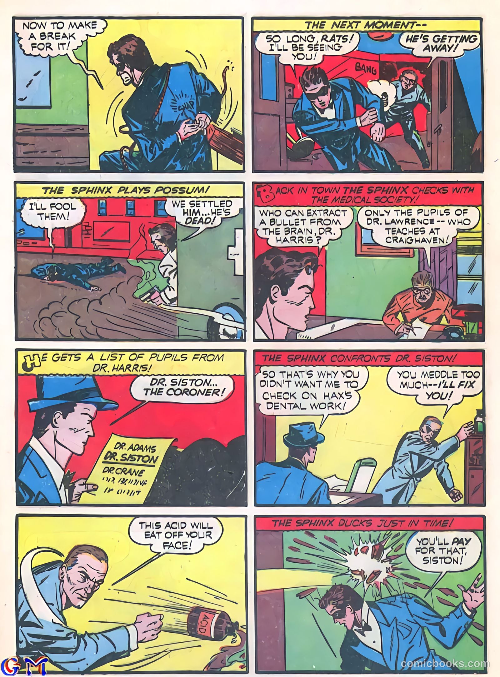 Exciting Comics #11 (1941) — page 57