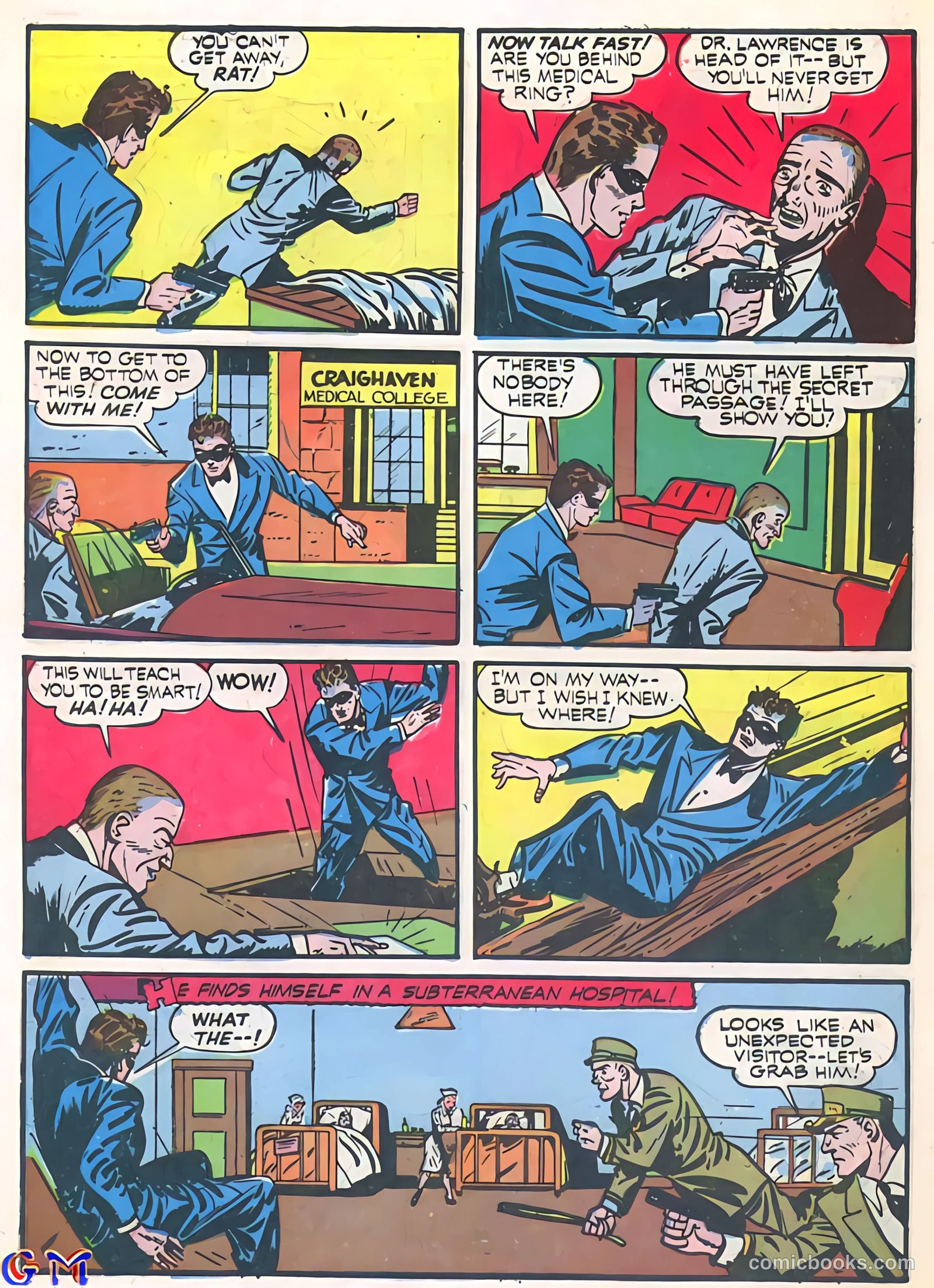 Exciting Comics #11 (1941) — page 58